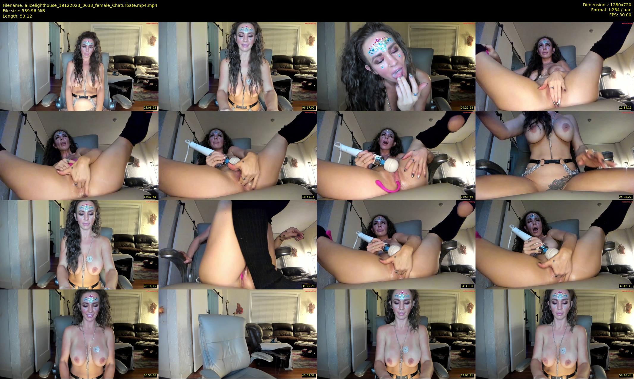 alicelighthouse — 54 minute Chaturbate female cam show recording, 720p, Dec 19, 2023