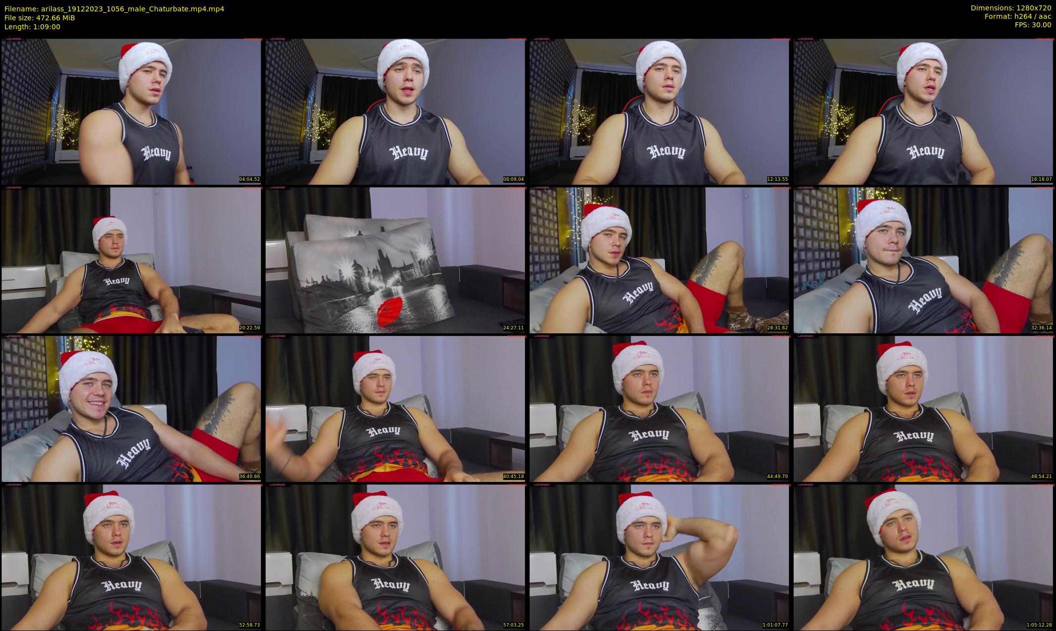 arilass — 69 minute Chaturbate male cam show recording, 720p, Dec 19, 2023