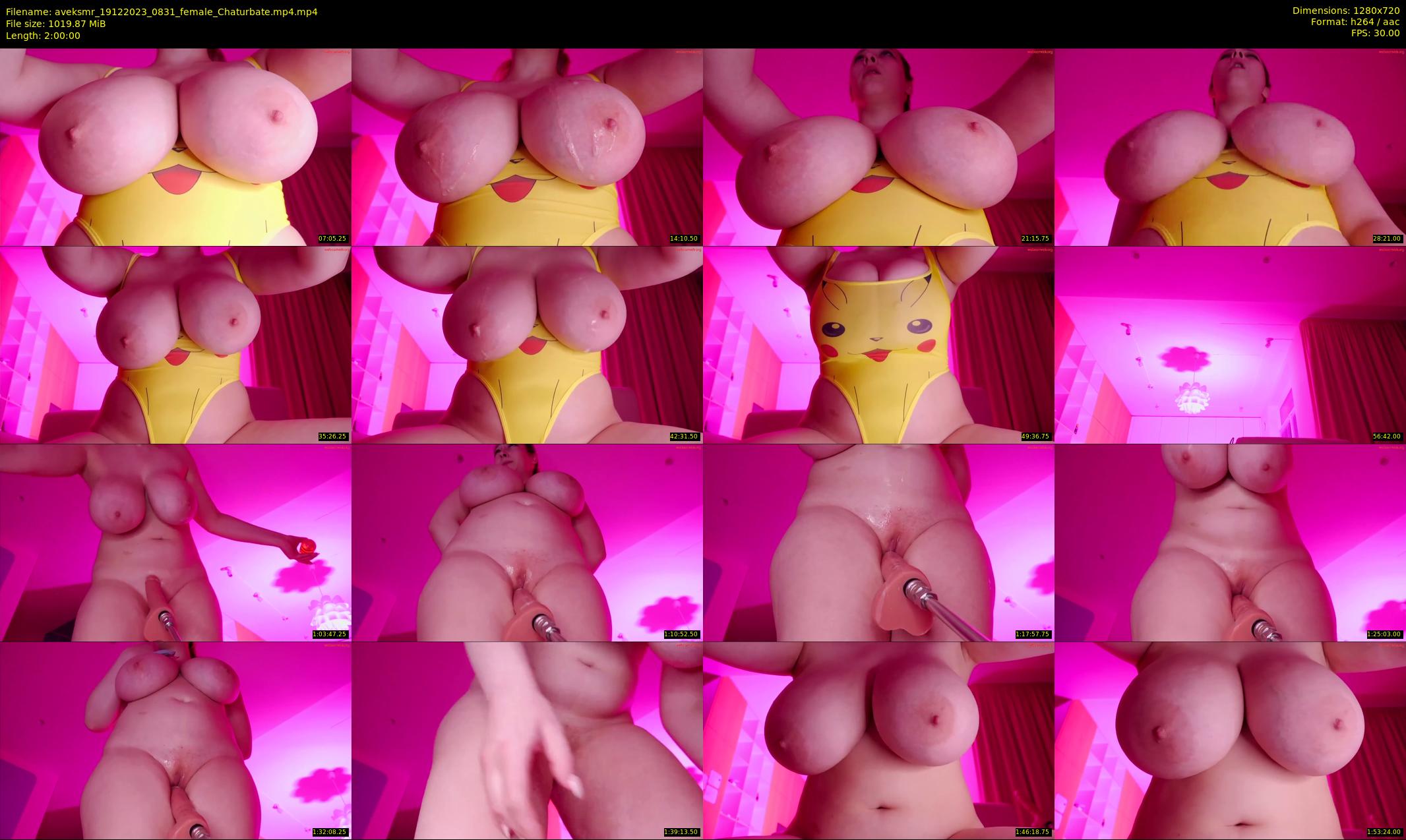 aveksmr — 120 minute Chaturbate couple cam show recording, 720p, Dec 19, 2023