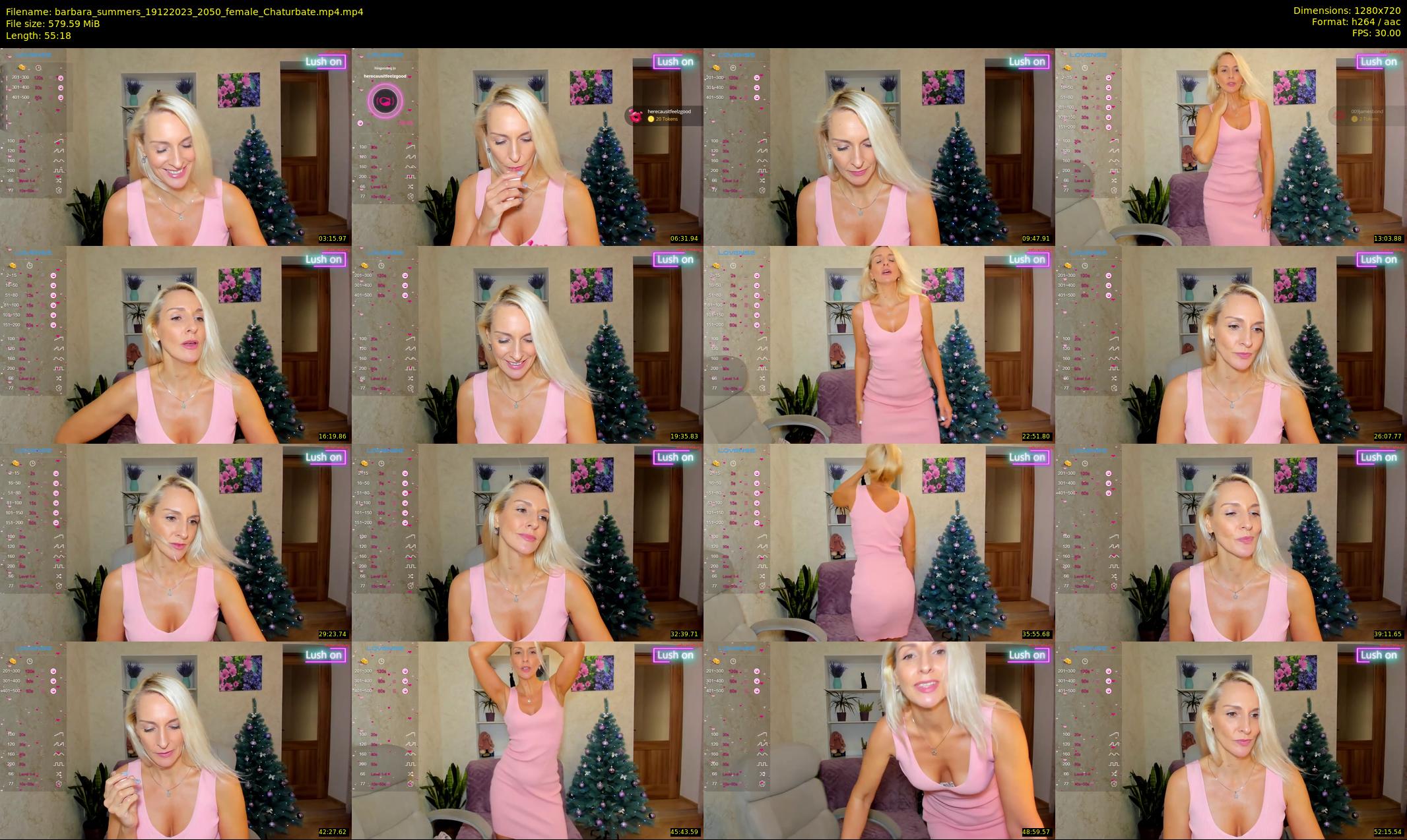 barbara_summers — 56 minute Chaturbate female cam show recording, 720p, Dec 19, 2023