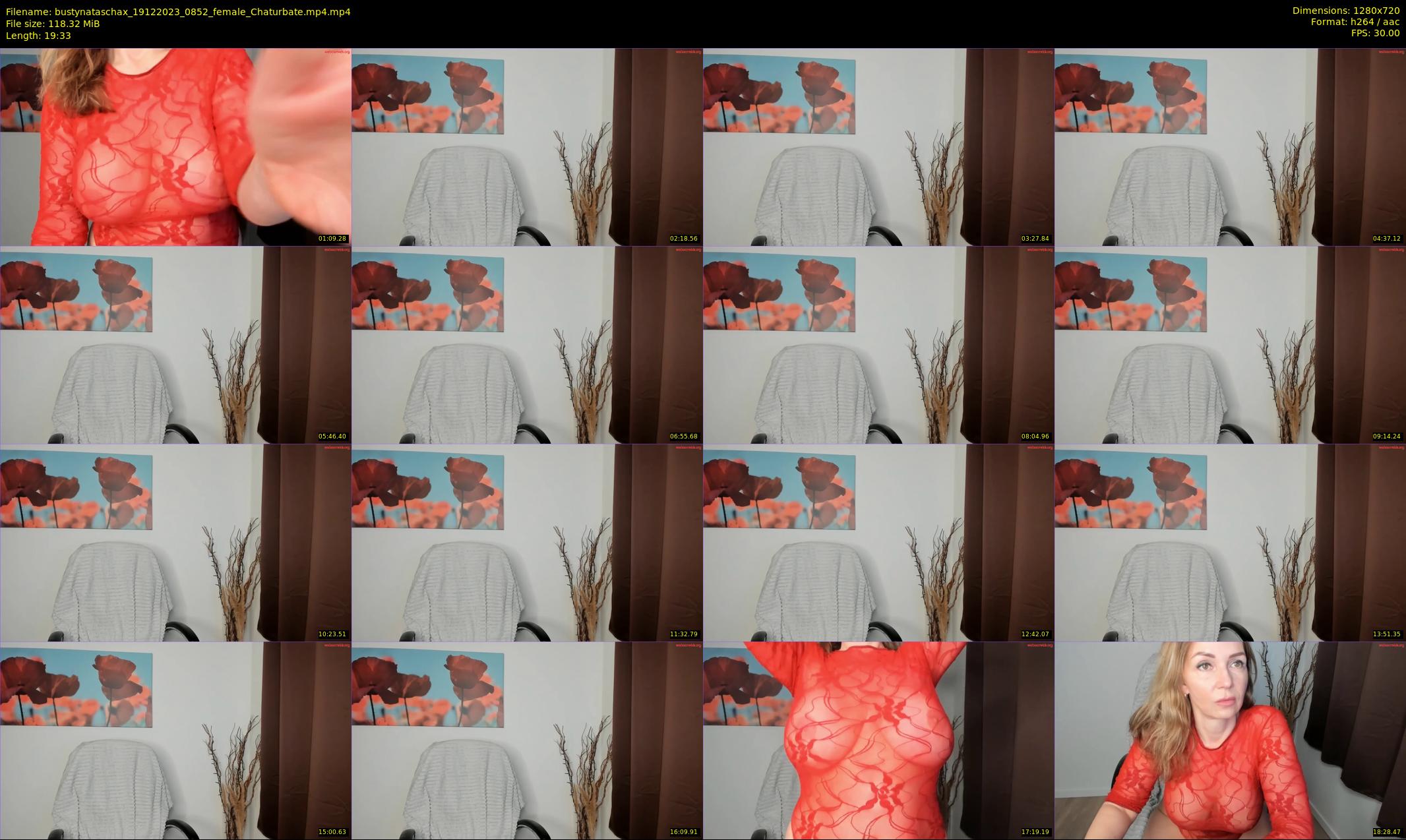 bustynataschax — 20 minute Chaturbate female cam show recording, 720p, Dec 19, 2023