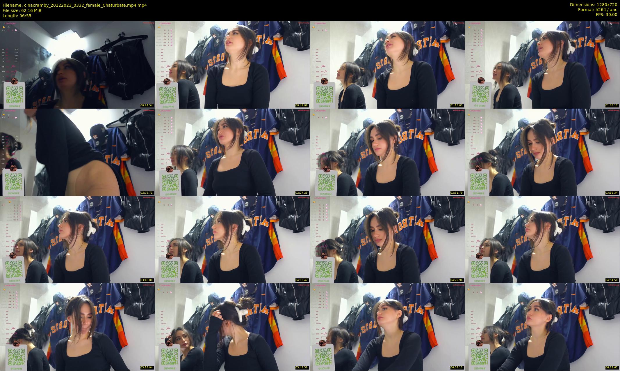 cinacramby — 7 minute Chaturbate female cam show recording, 720p, Dec 20, 2023