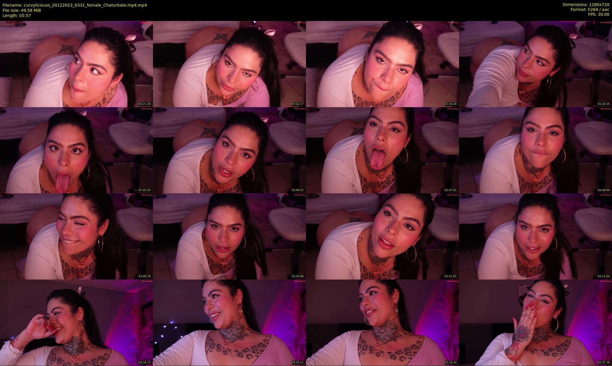curvyliciouss — 6 minute Chaturbate female cam show recording, 720p, Dec 20, 2023