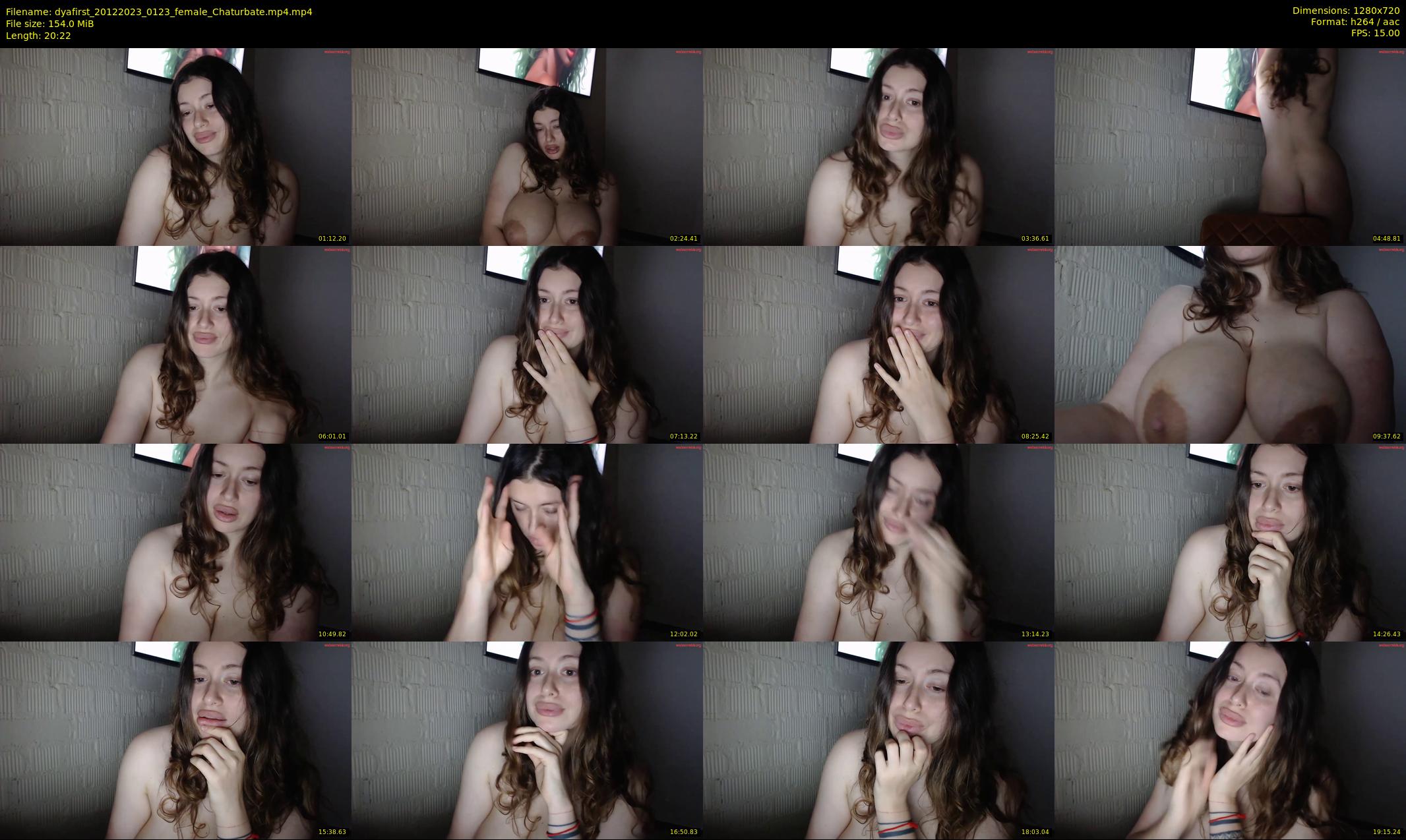 dyafirst — 21 minute Chaturbate female cam show recording, 720p, Dec 20, 2023