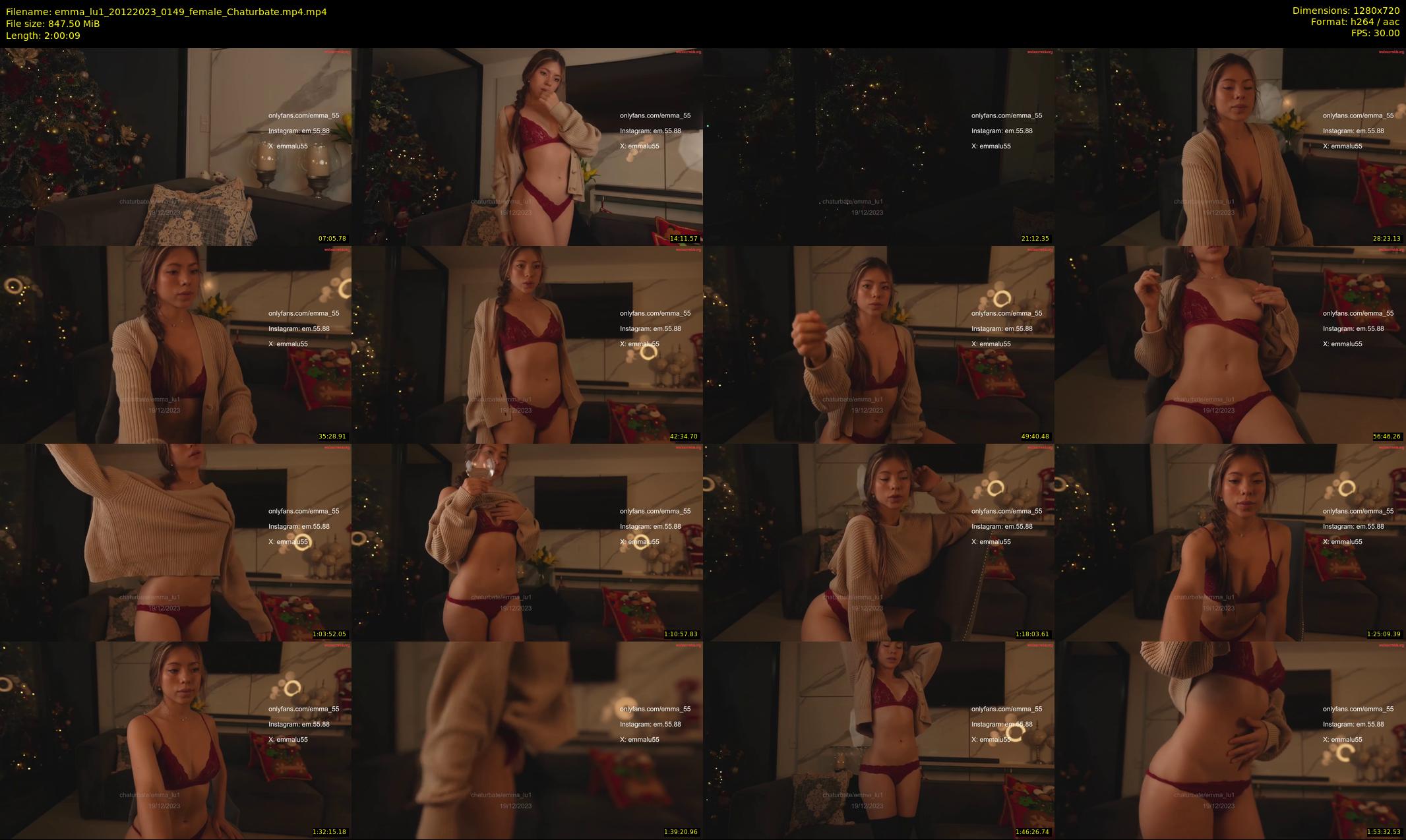emma_lu1 — 121 minute Chaturbate female cam show recording, 720p, Dec 20, 2023