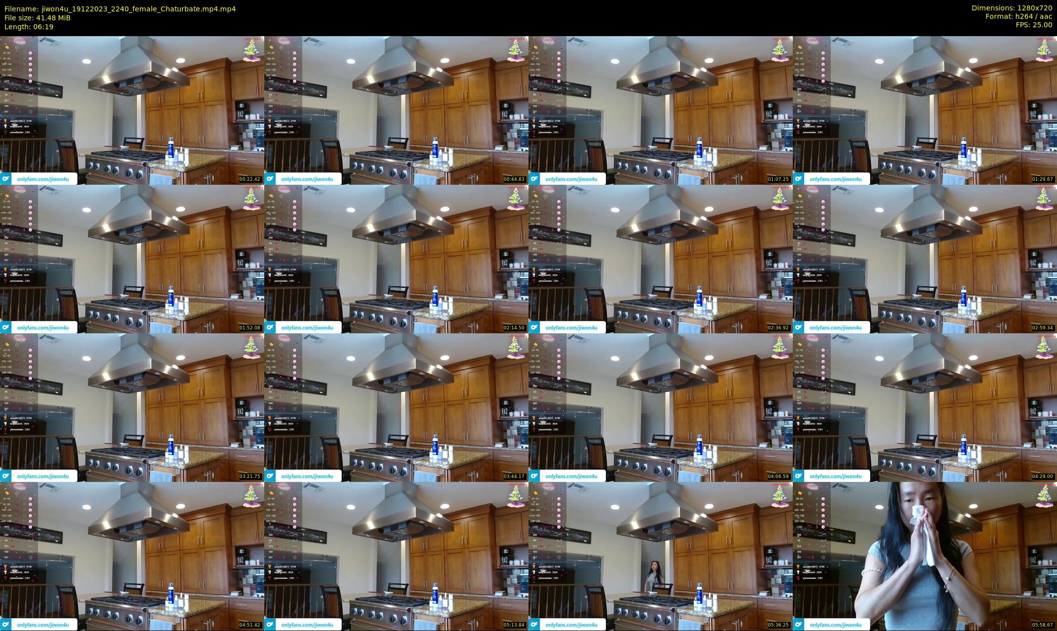 jiwon4u — 7 minute Chaturbate female cam show recording, 720p, Dec 19, 2023