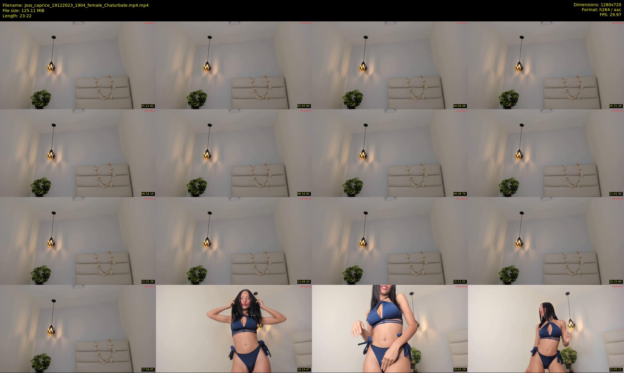 joss_caprice — 24 minute Chaturbate female cam show recording, 720p, Dec 19, 2023
