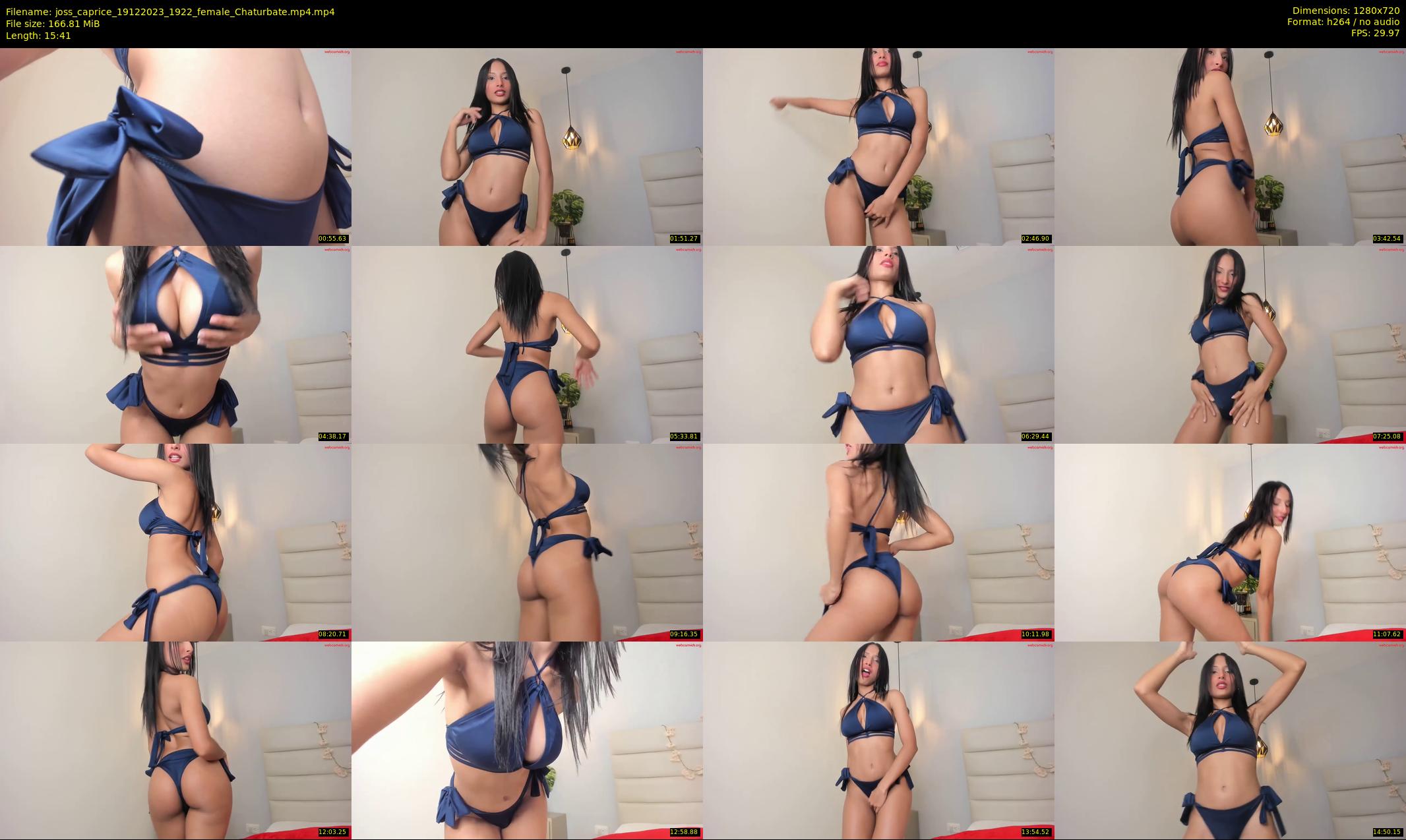 joss_caprice — 16 minute Chaturbate female cam show recording, 720p, Dec 19, 2023