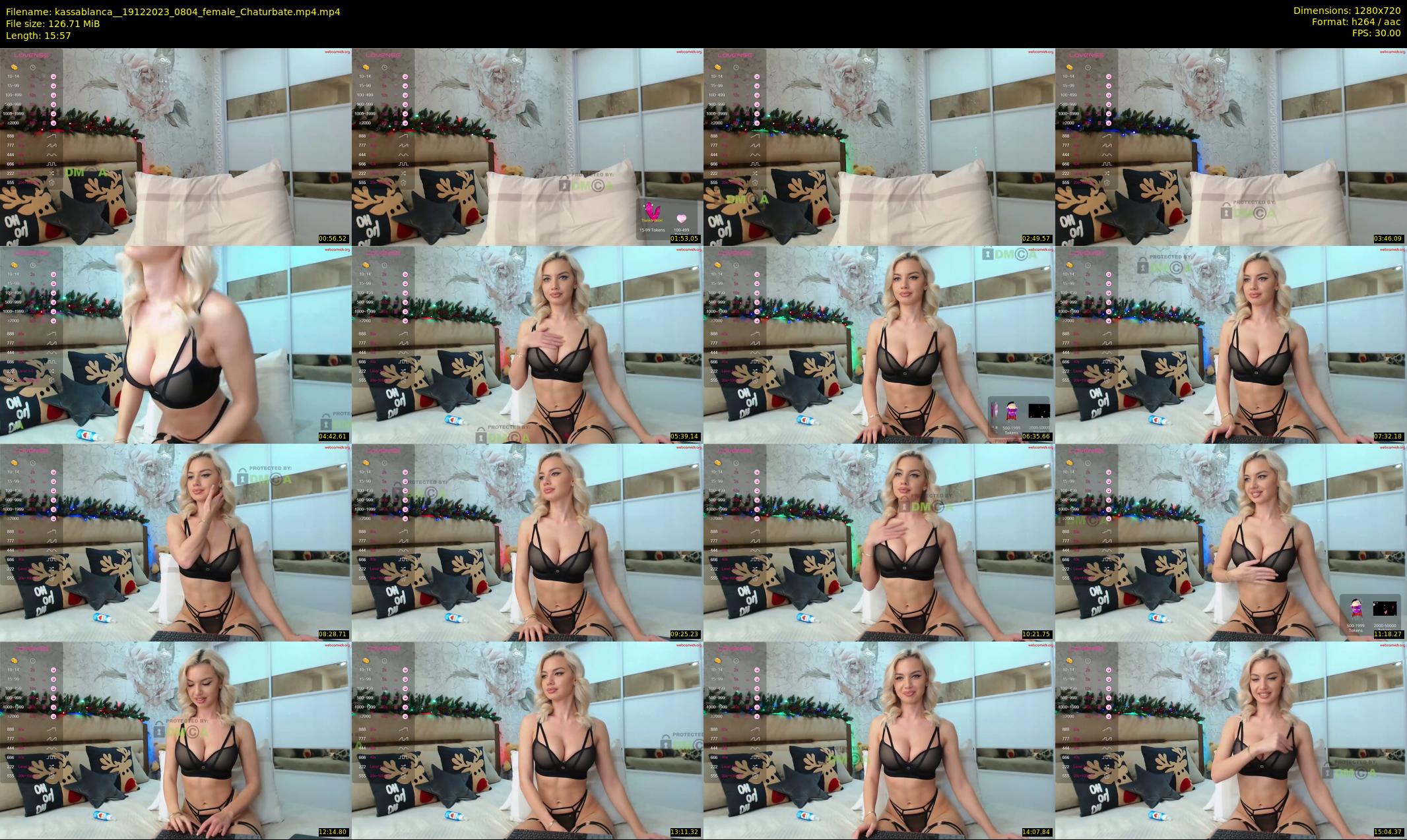 kassablanca_ — 16 minute Chaturbate female cam show recording, 720p, Dec 19, 2023