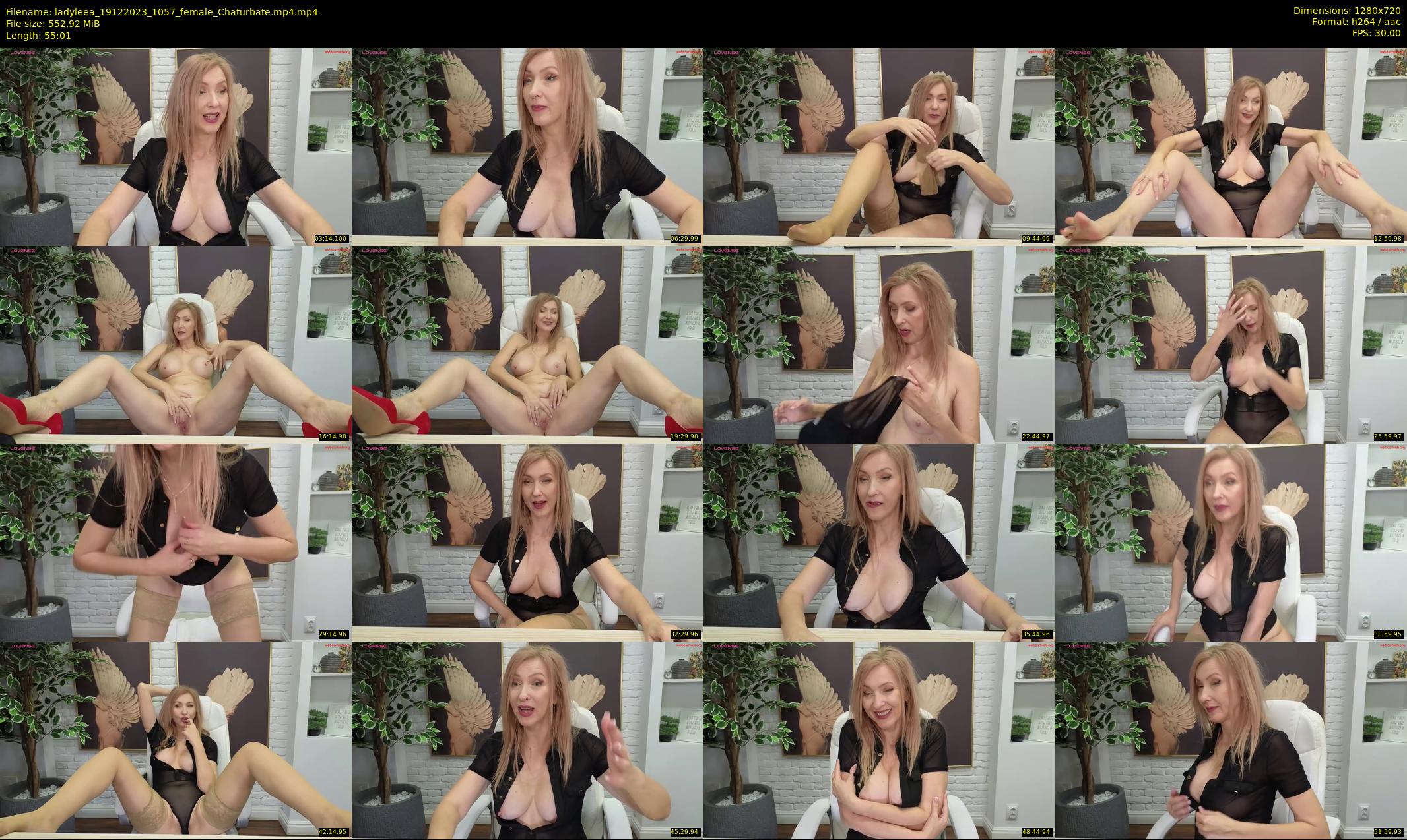 ladyleea — 56 minute Chaturbate female cam show recording, 720p, Dec 19, 2023