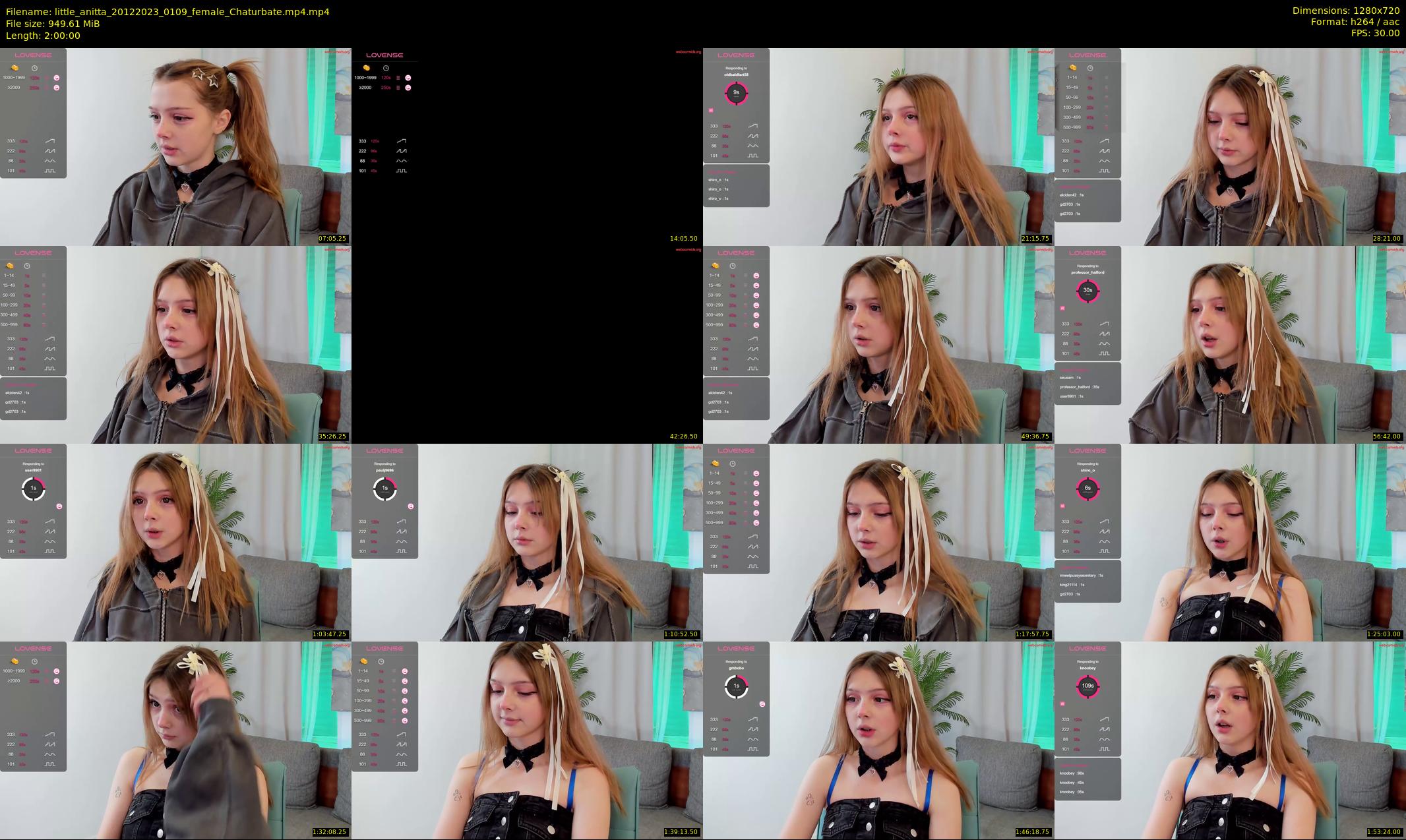 little_anitta — 120 minute Chaturbate female cam show recording, 720p, Dec 20, 2023