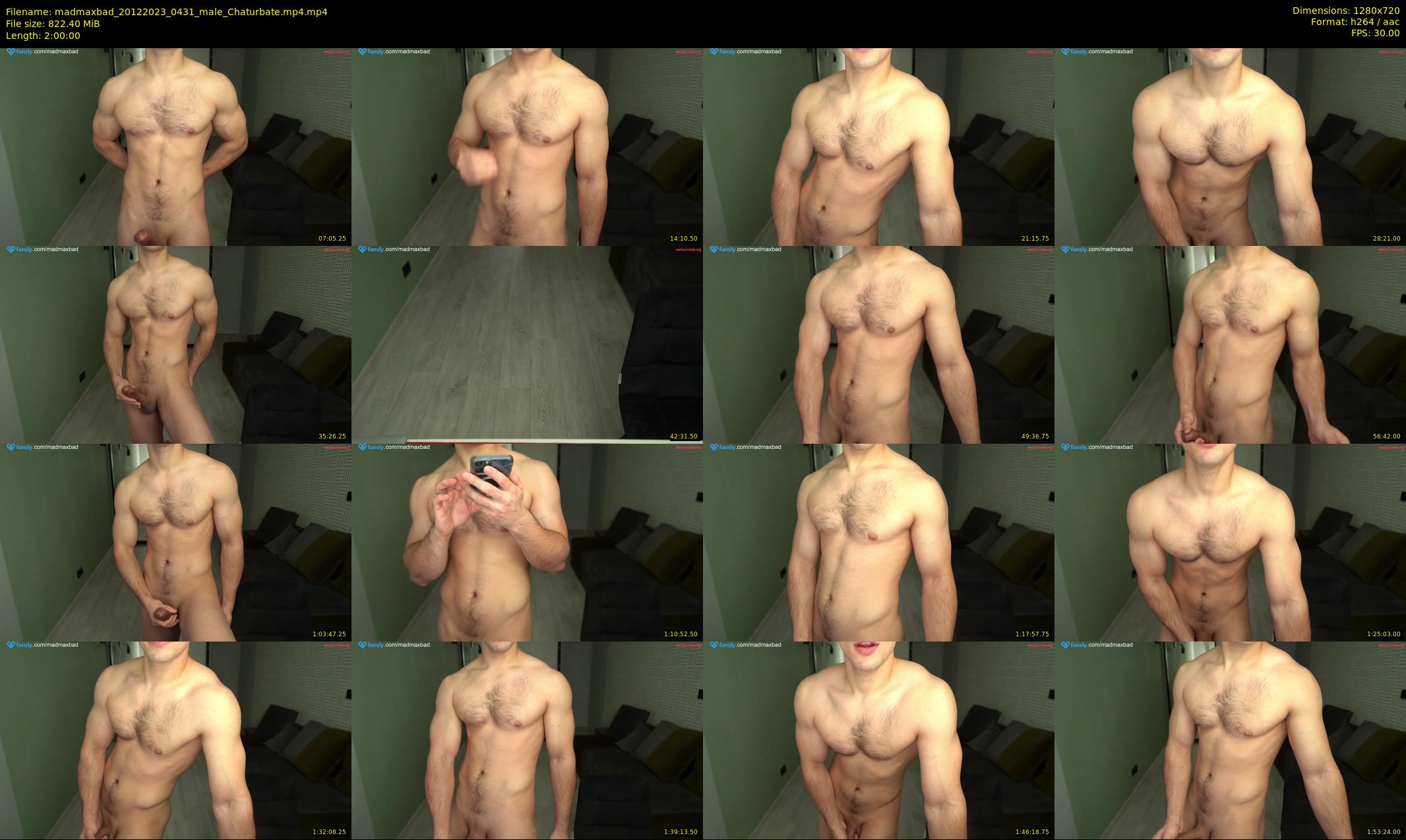 madmaxbad — 120 minute Chaturbate male cam show recording, 720p, Dec 20, 2023