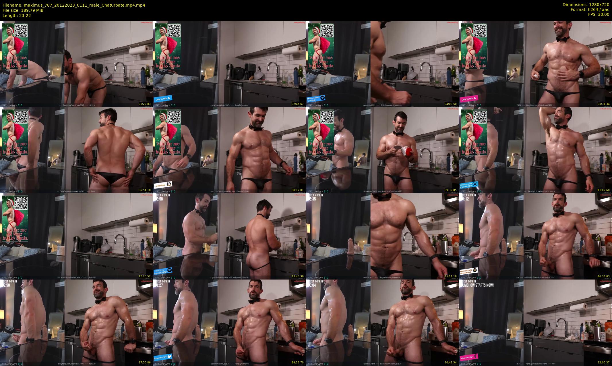 maximus_787 — 24 minute Chaturbate male cam show recording, 720p, Dec 20, 2023