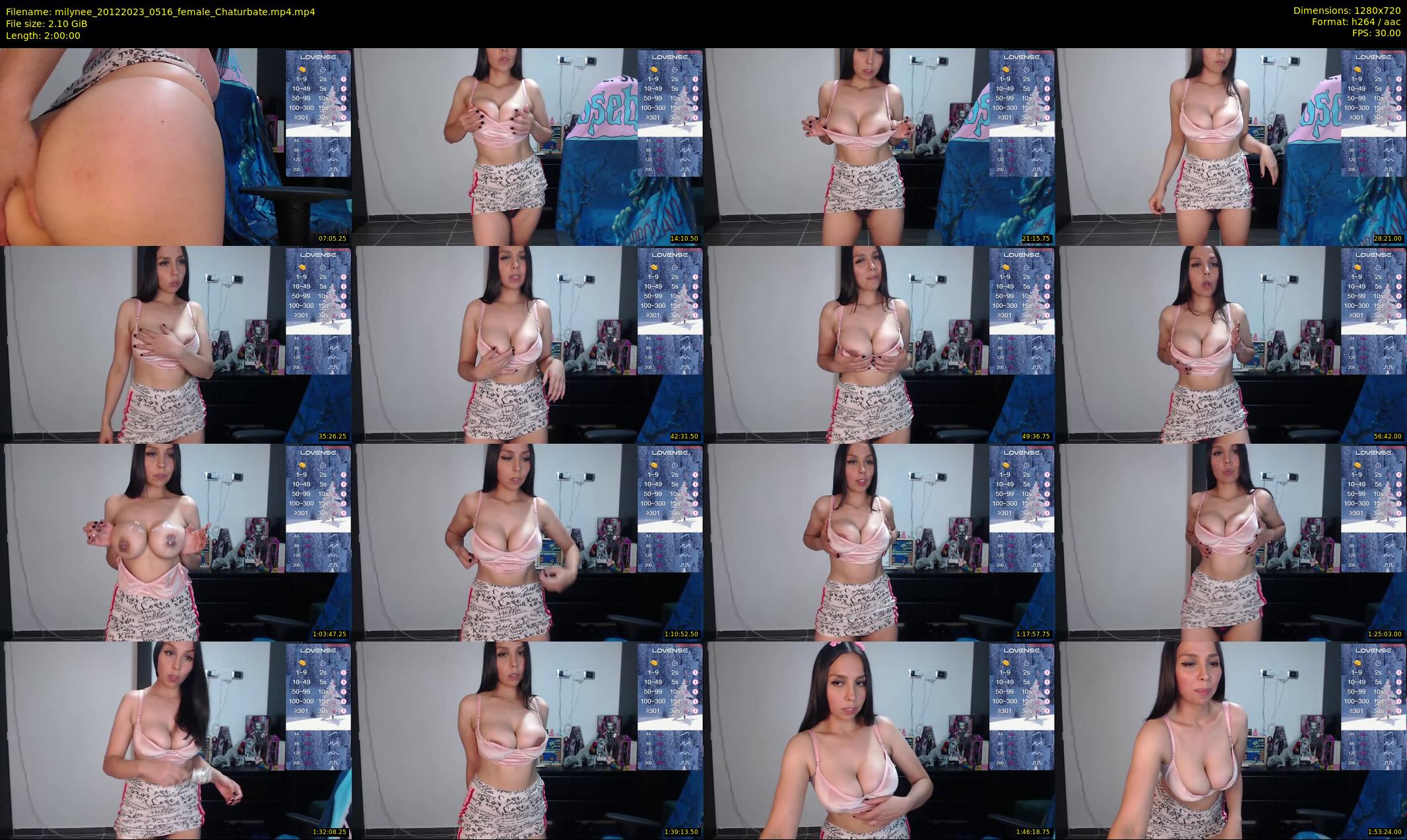 milynee — 120 minute Chaturbate female cam show recording, 720p, Dec 20, 2023