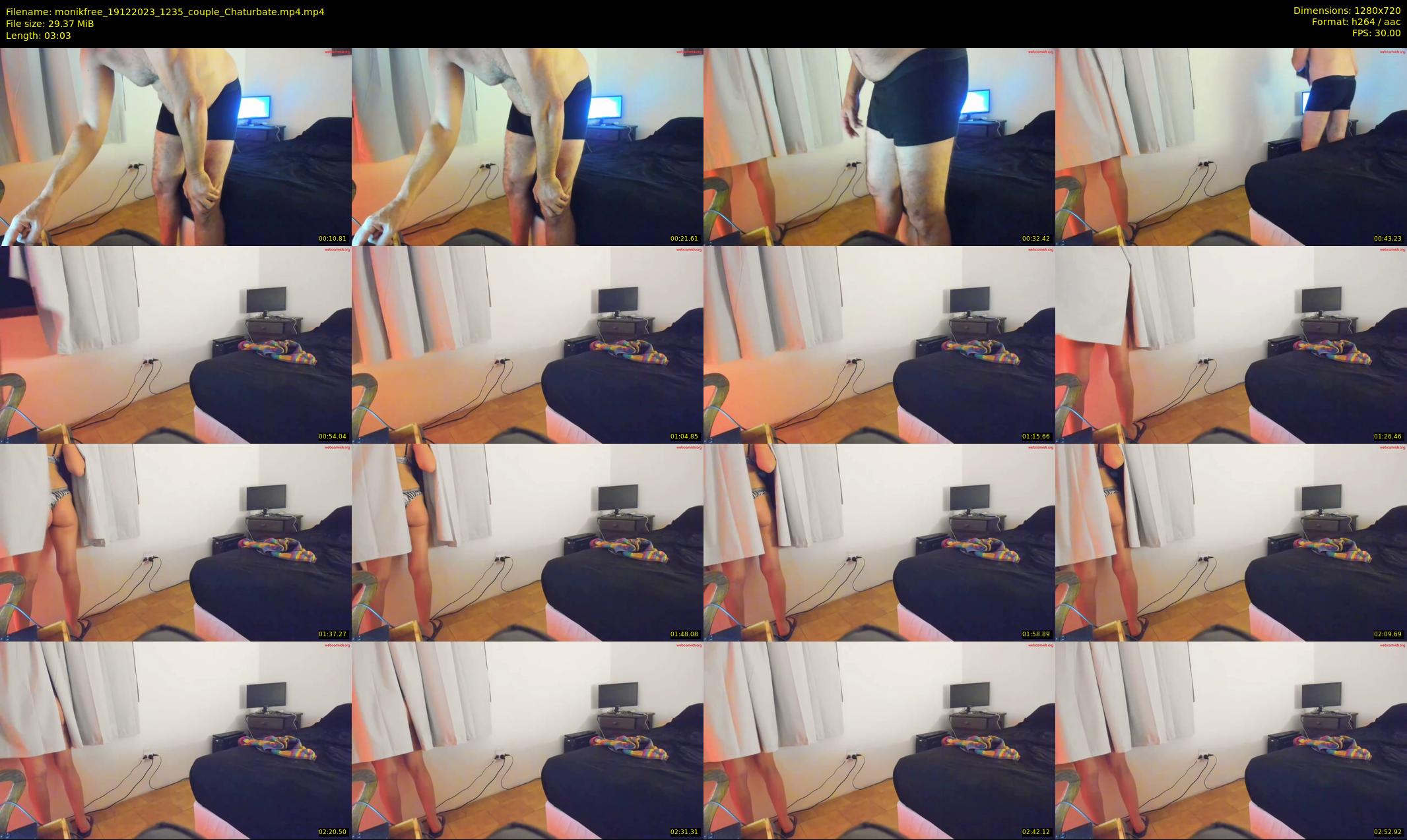 monikfree — 4 minute Chaturbate couple cam show recording, 720p, Dec 19, 2023