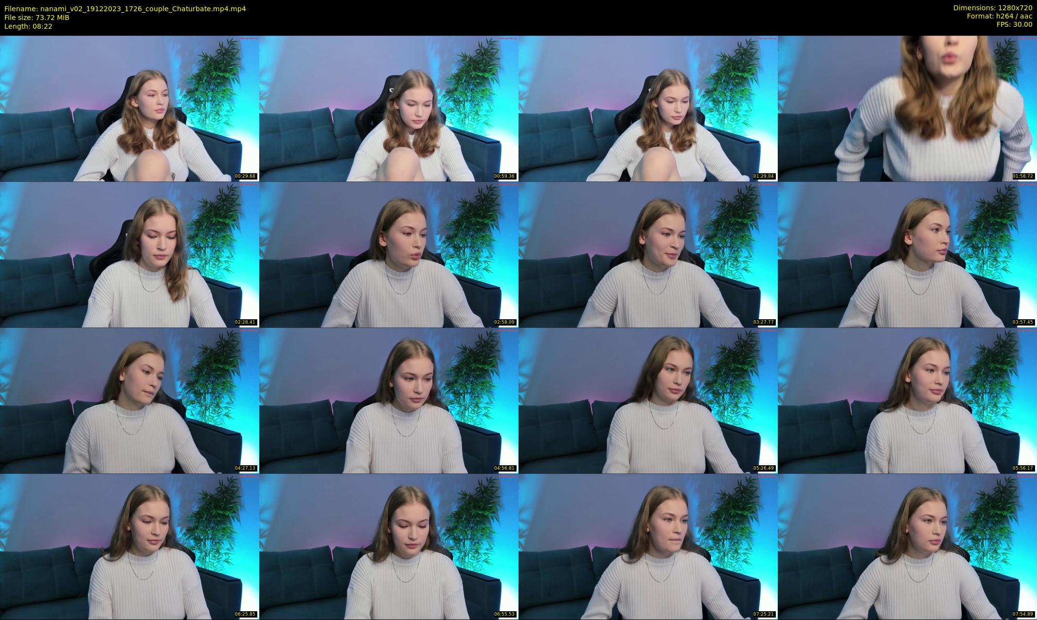 nanami_v02 — 9 minute Chaturbate couple cam show recording, 720p, Dec 19, 2023