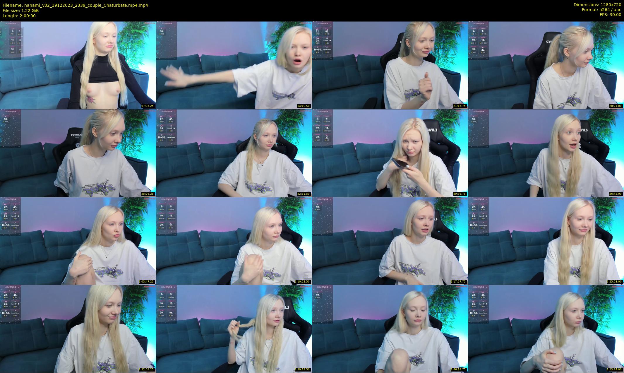 nanami_v02 — 120 minute Chaturbate couple cam show recording, 720p, Dec 19, 2023