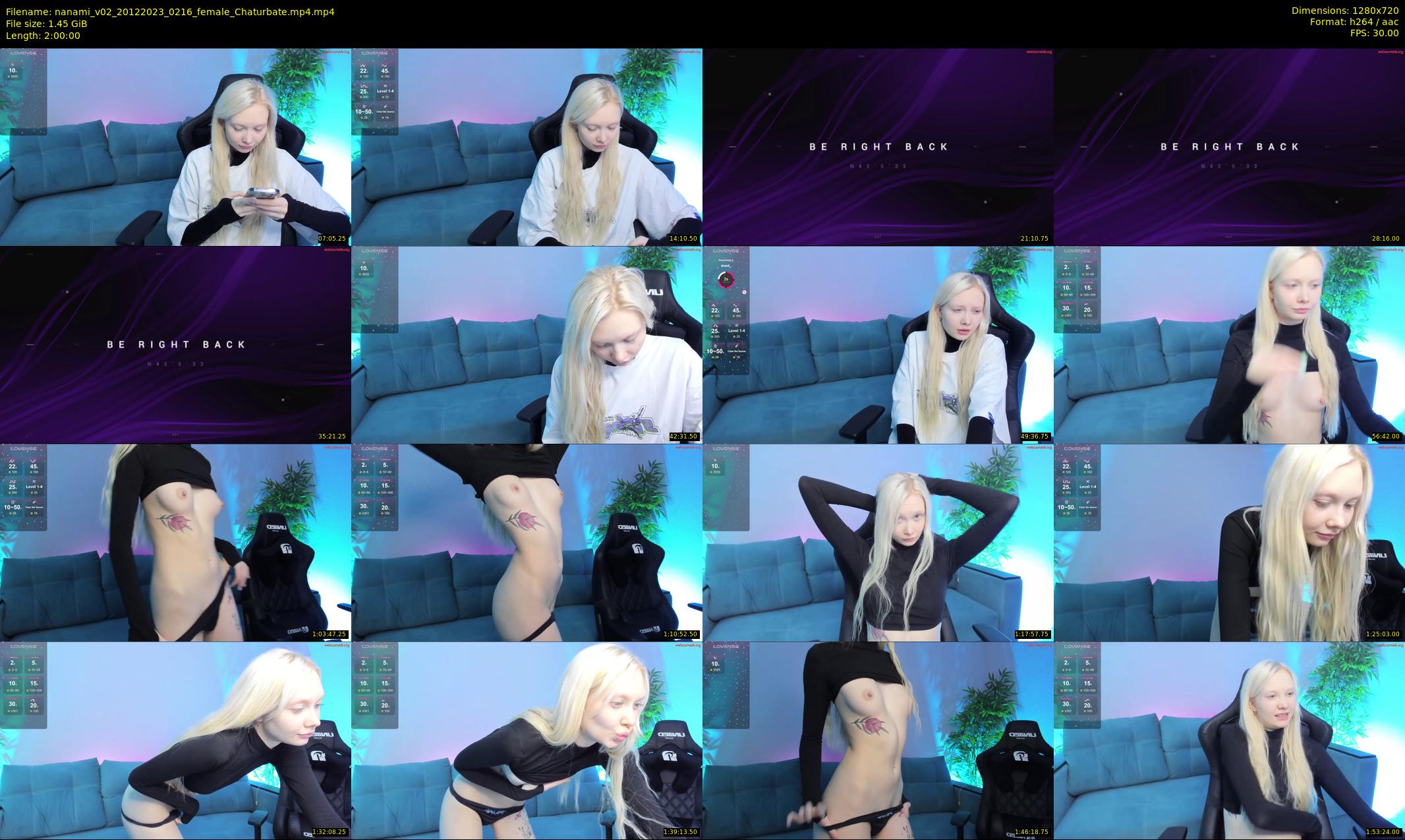 nanami_v02 — 120 minute Chaturbate couple cam show recording, 720p, Dec 20, 2023