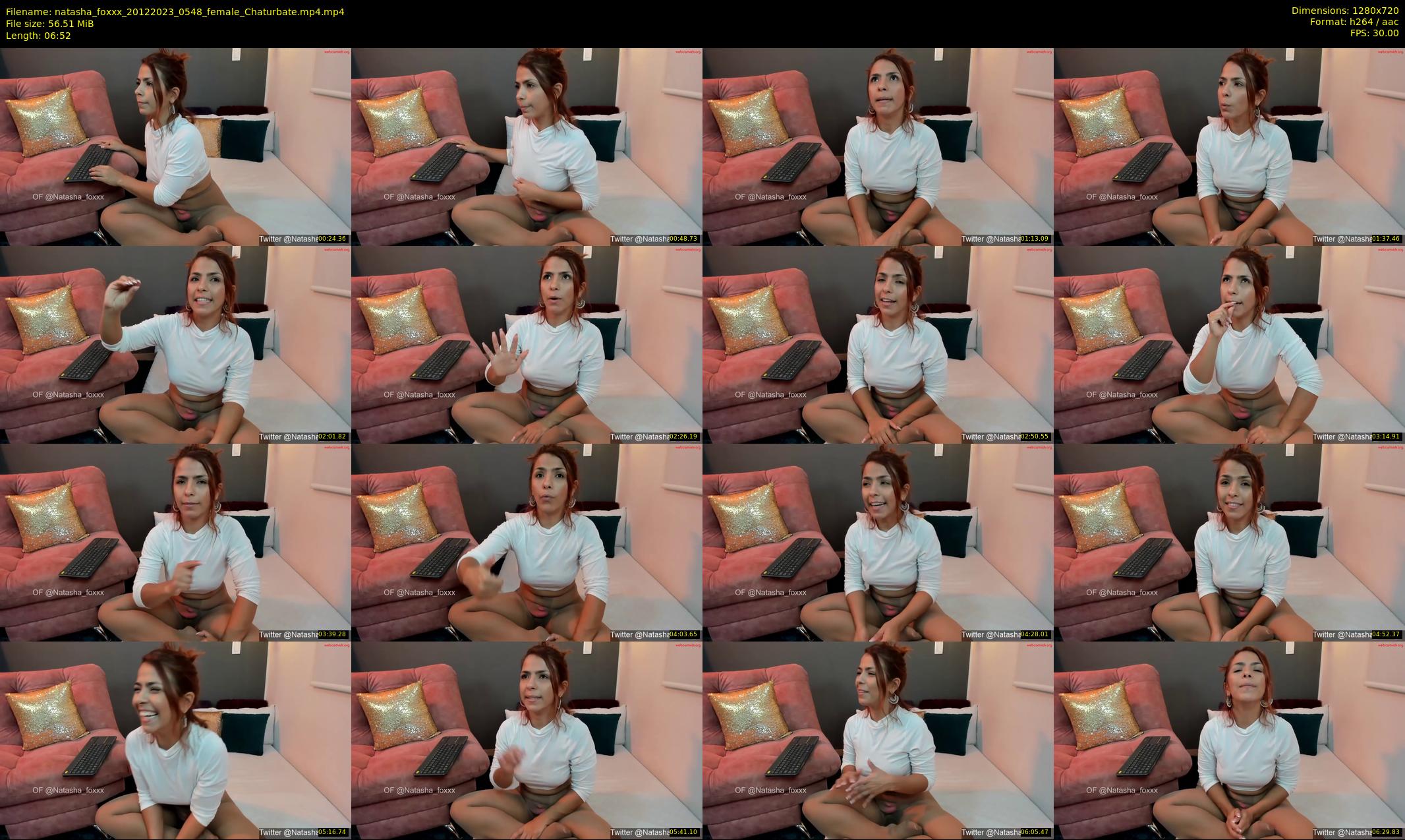 natasha_foxxx — 7 minute Chaturbate female cam show recording, 720p, Dec 20, 2023