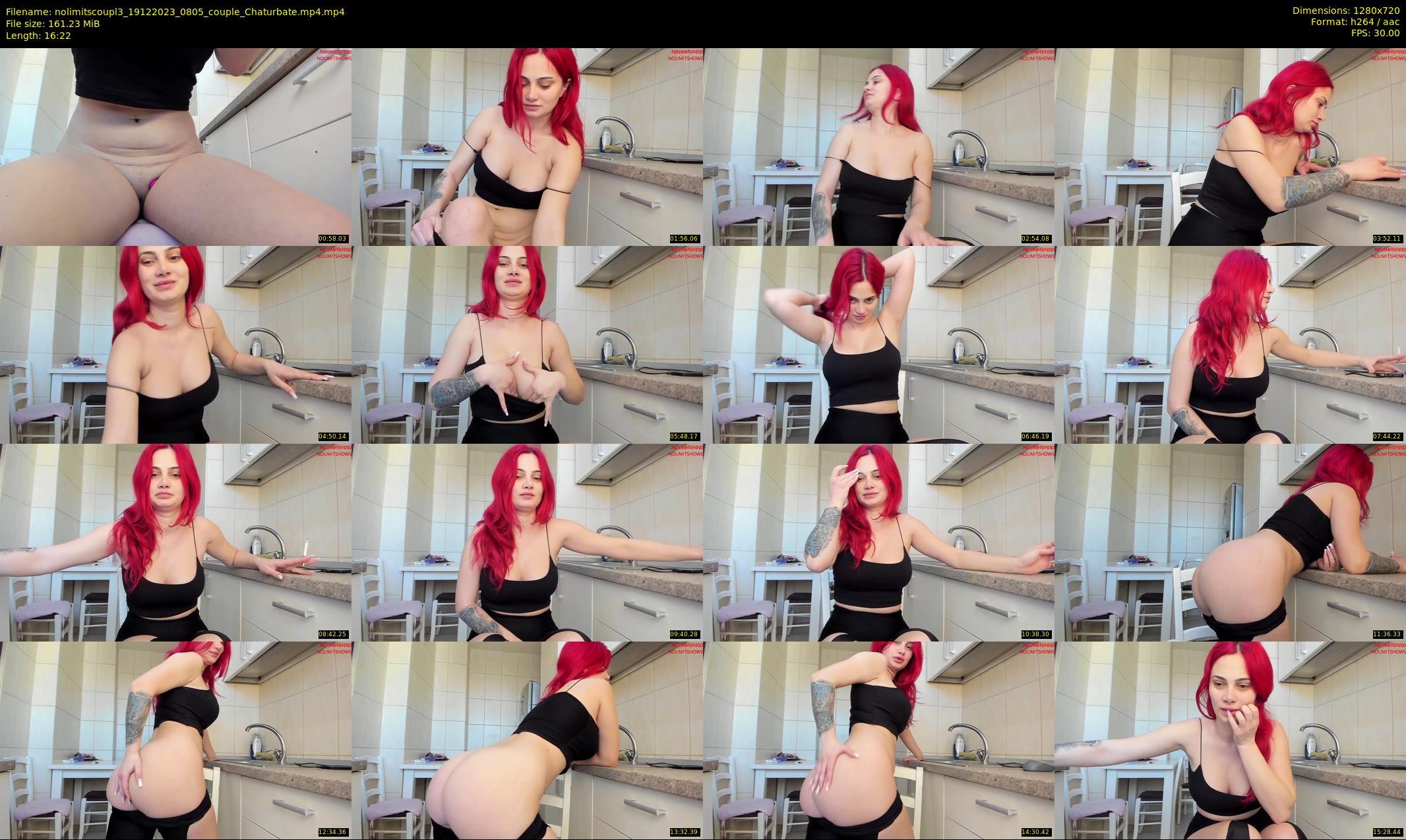 nolimitscoupl3 — 17 minute Chaturbate couple cam show recording, 720p, Dec 19, 2023