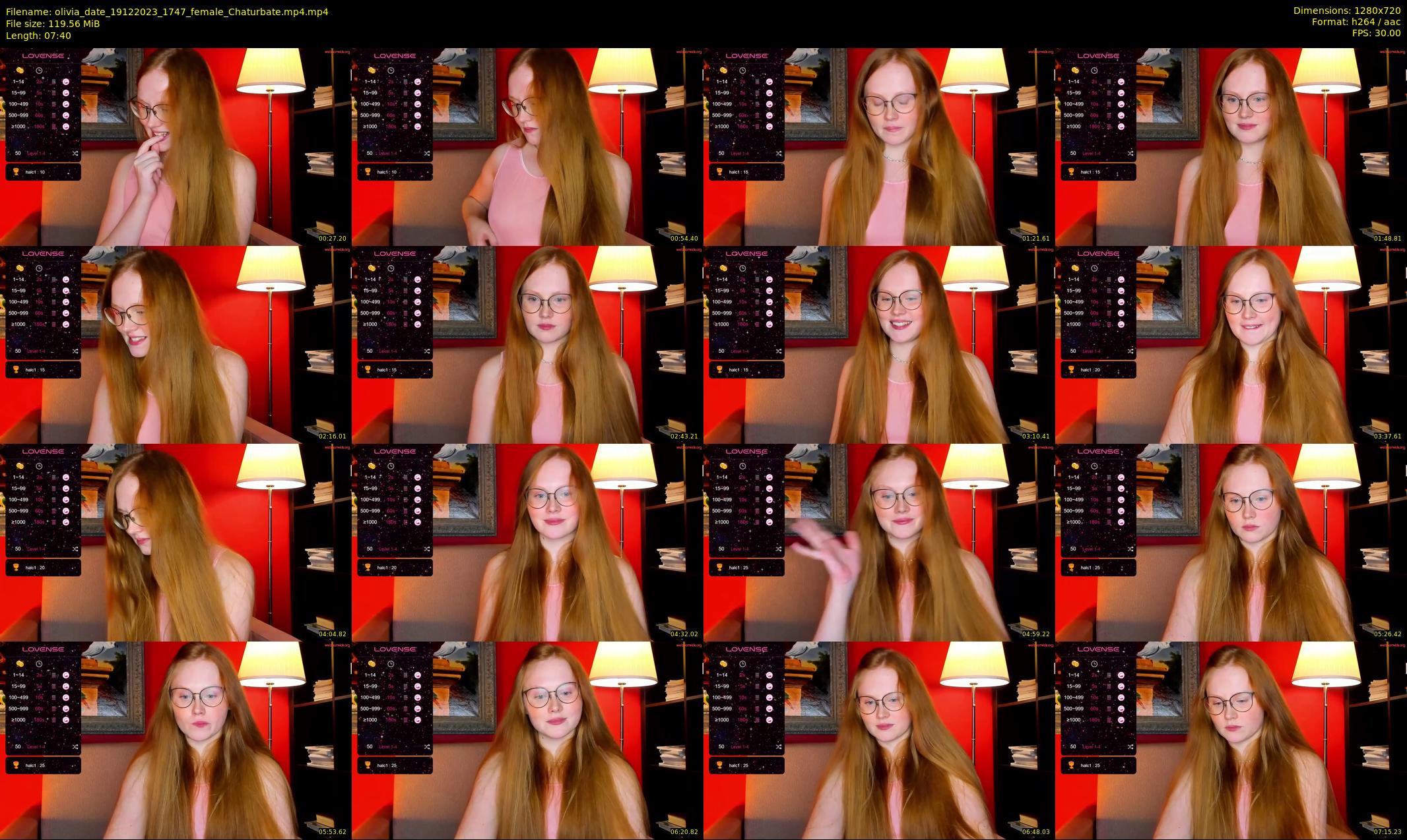olivia_date — 8 minute Chaturbate female cam show recording, 720p, Dec 19, 2023