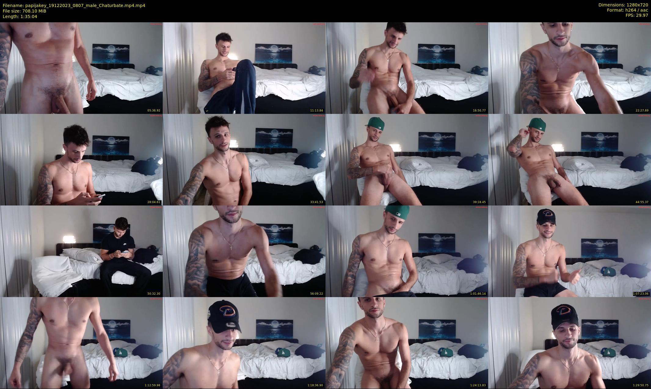papijakey — 96 minute Chaturbate male cam show recording, 720p, Dec 19, 2023