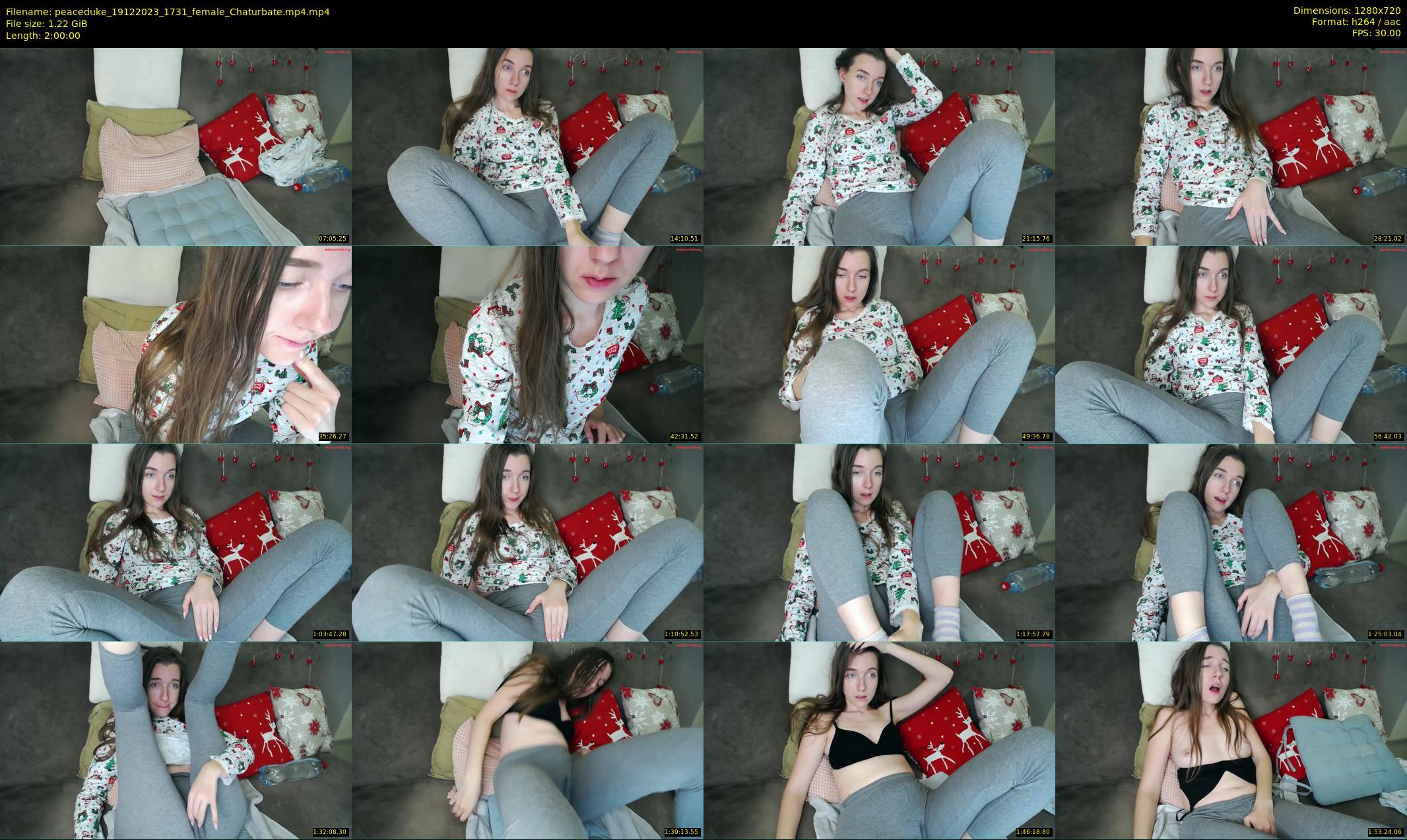 peaceduke — 120 minute Chaturbate female cam show recording, 720p, Dec 19, 2023