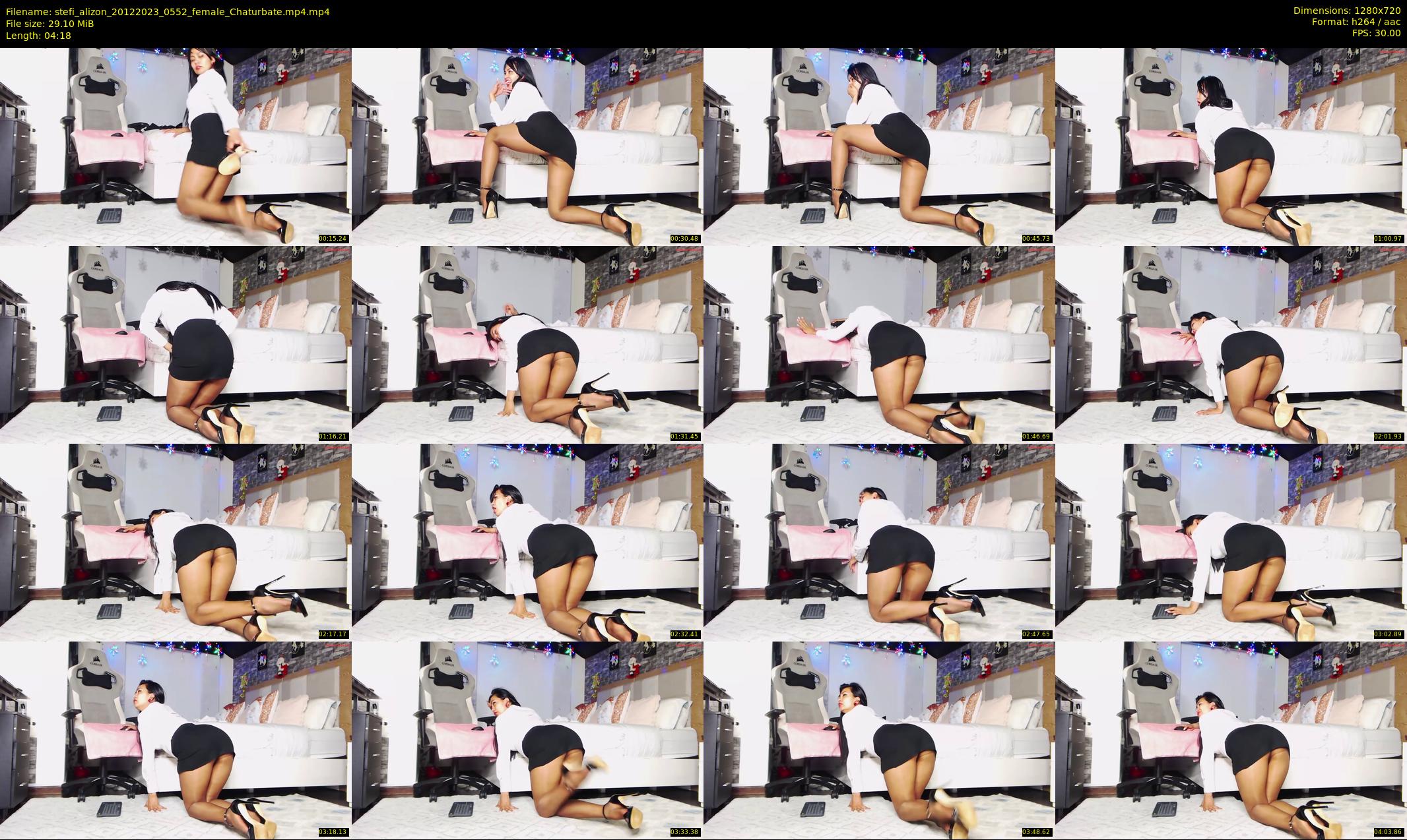 stefi_alizon — 5 minute Chaturbate female cam show recording, 720p, Dec 20, 2023
