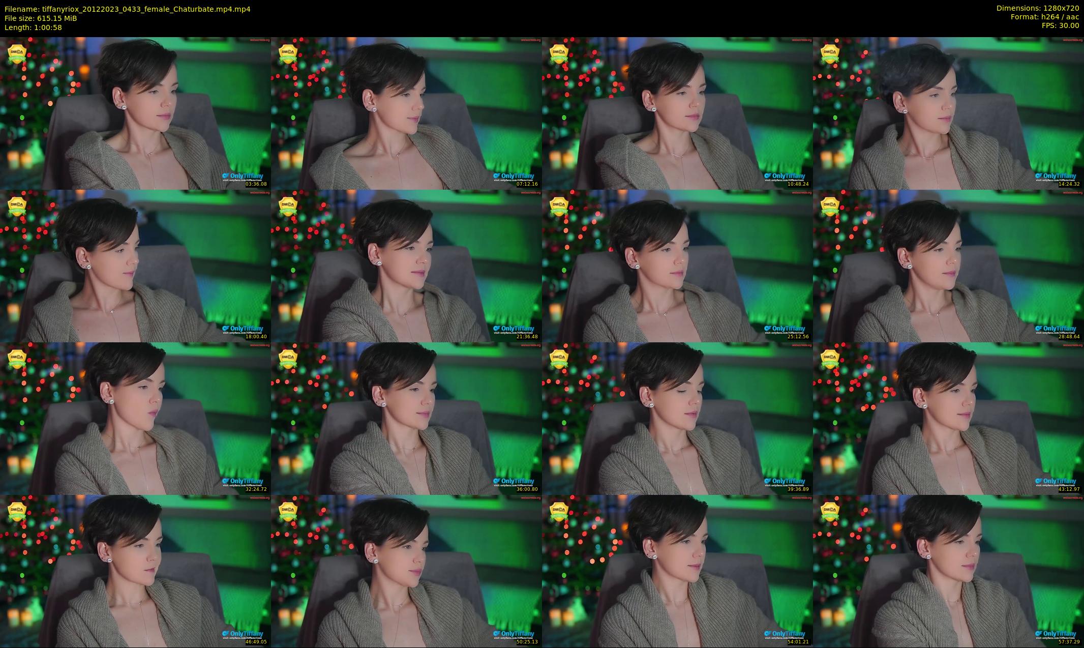 tiffanyriox — 61 minute Chaturbate female cam show recording, 720p, Dec 20, 2023