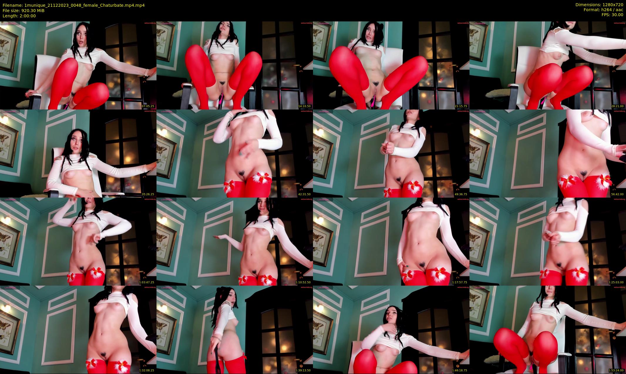 1munique — 120 minute Chaturbate female cam show recording, 720p, Dec 21, 2023