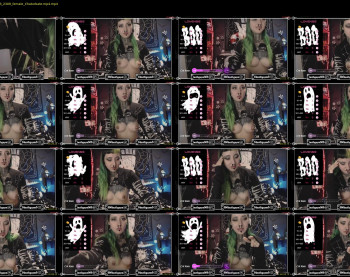 666deathgasm — 120 minute Chaturbate female cam show recording, 720p, Dec 20, 2023
