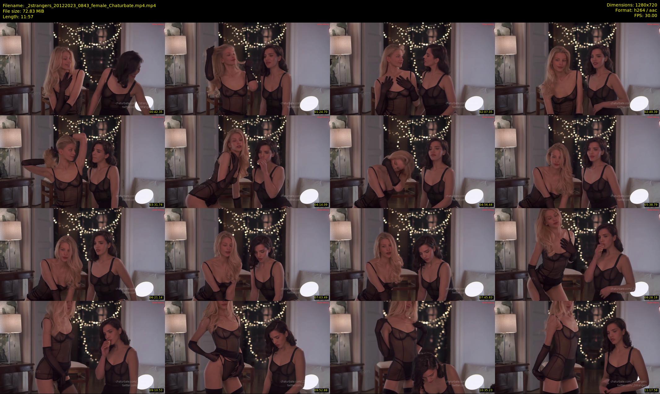 _2strangers — 12 minute Chaturbate couple cam show recording, 720p, Dec 20, 2023