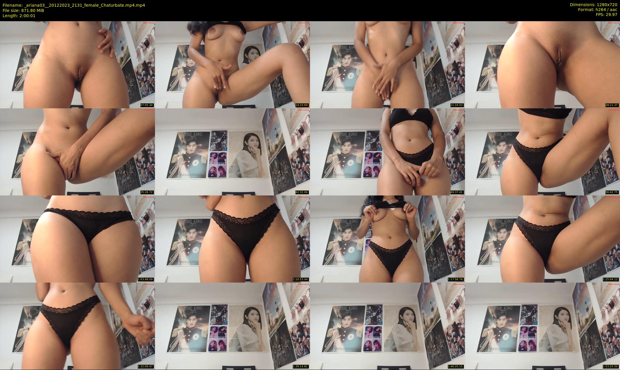 _ariana03_ — 121 minute Chaturbate female cam show recording, 720p, Dec 20, 2023