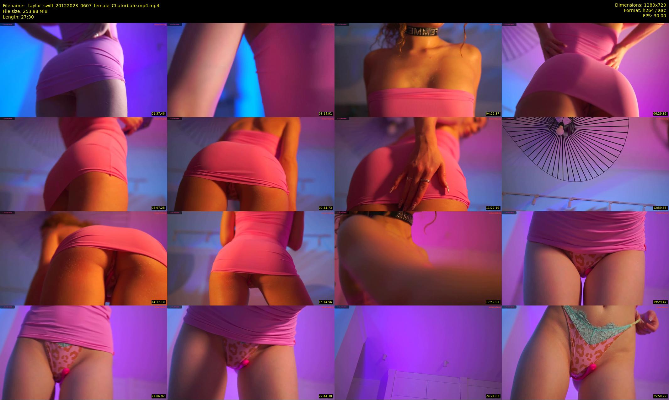 _taylor_swift — 28 minute Chaturbate female cam show recording, 720p, Dec 20, 2023