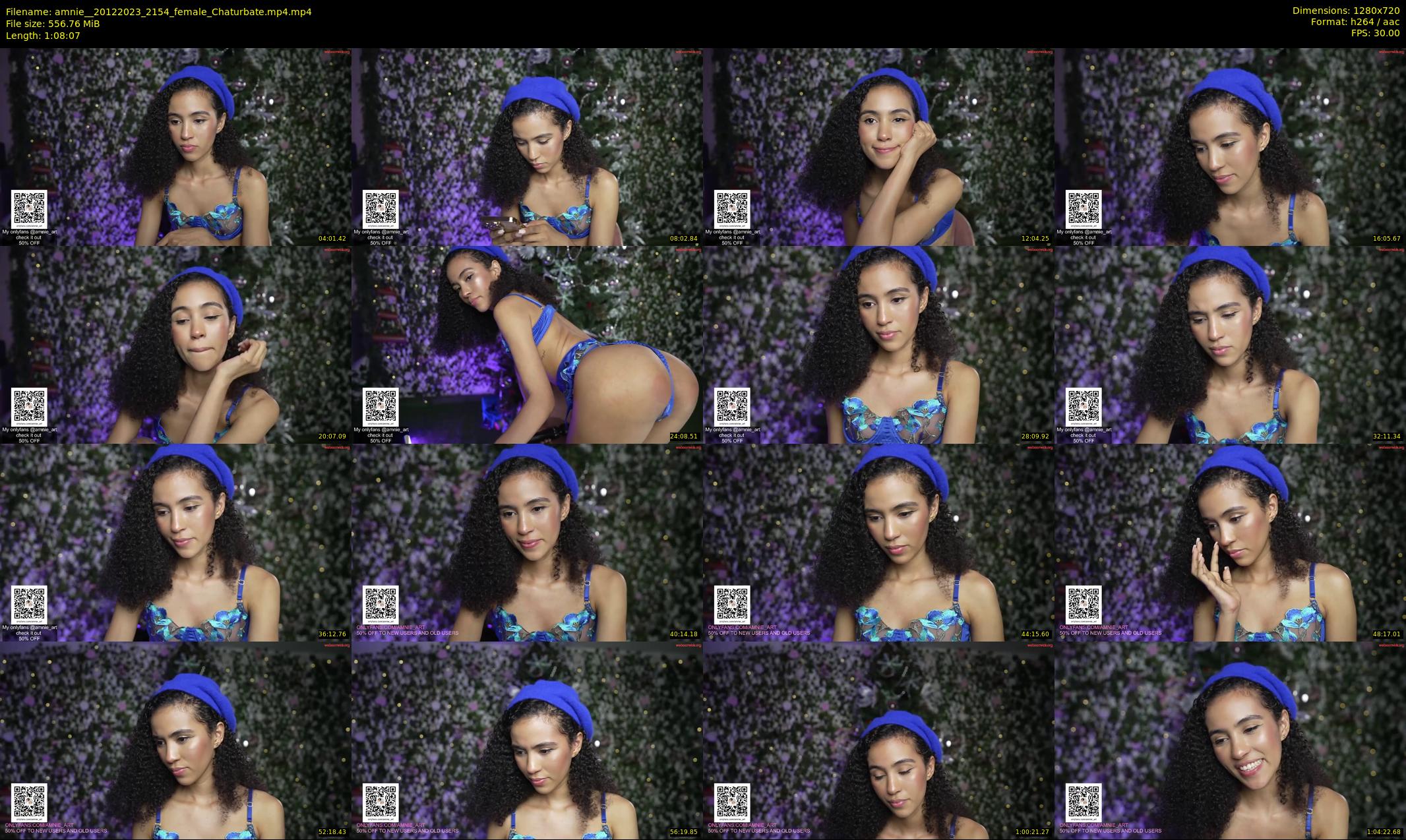 amnie_ — 69 minute Chaturbate female cam show recording, 720p, Dec 20, 2023