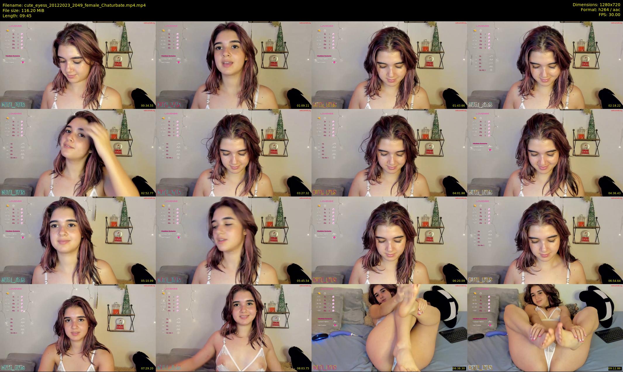 cute_eyess — 10 minute Chaturbate female cam show recording, 720p, Dec 20, 2023