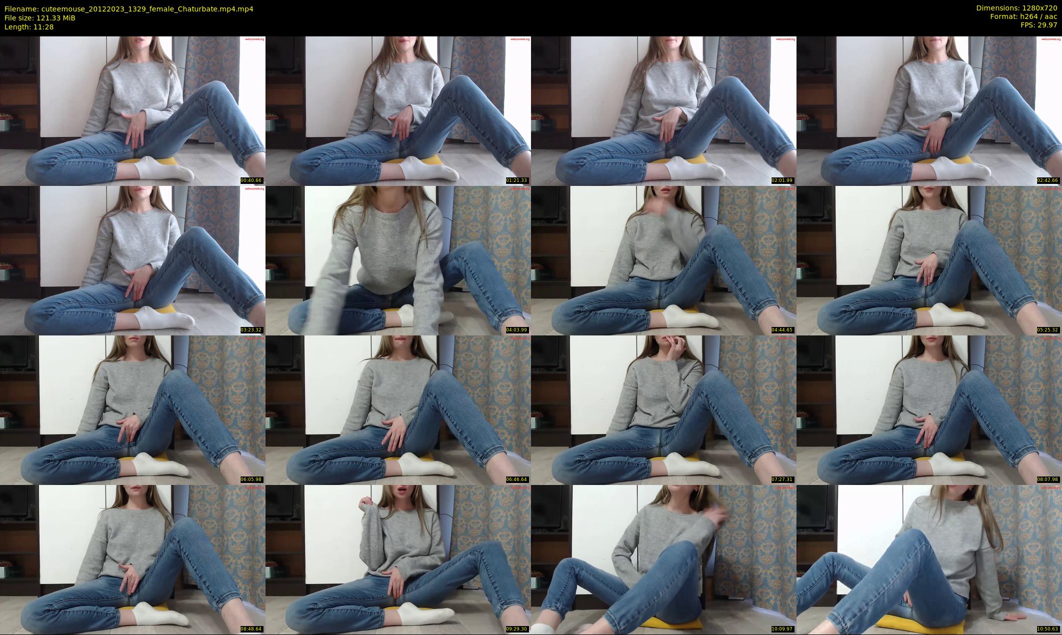 cuteemouse — 12 minute Chaturbate female cam show recording, 720p, Dec 20, 2023