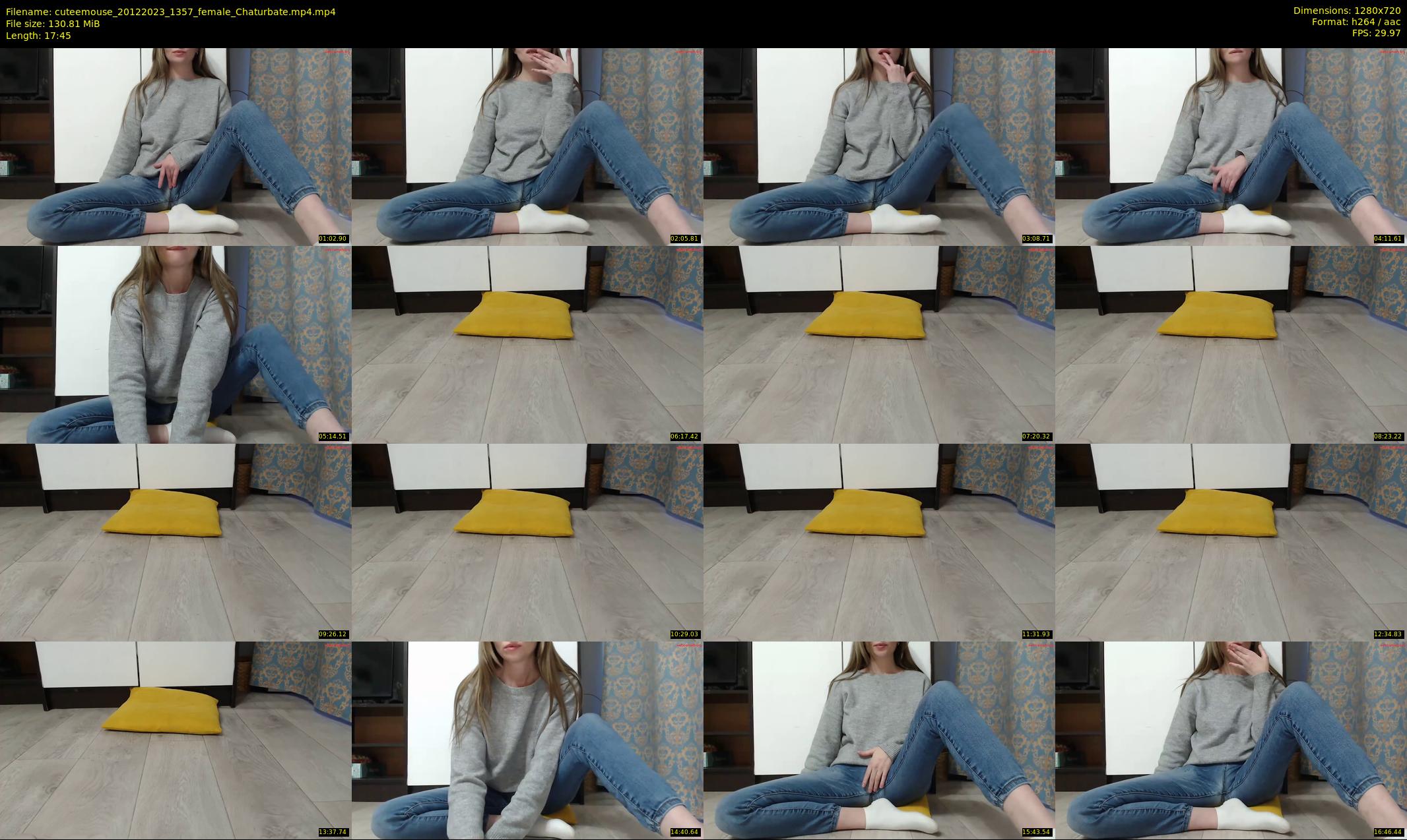 cuteemouse — 18 minute Chaturbate female cam show recording, 720p, Dec 20, 2023
