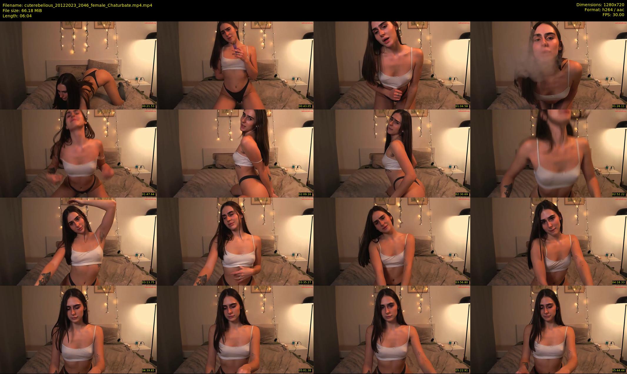 cuterebelious — 7 minute Chaturbate female cam show recording, 720p, Dec 20, 2023