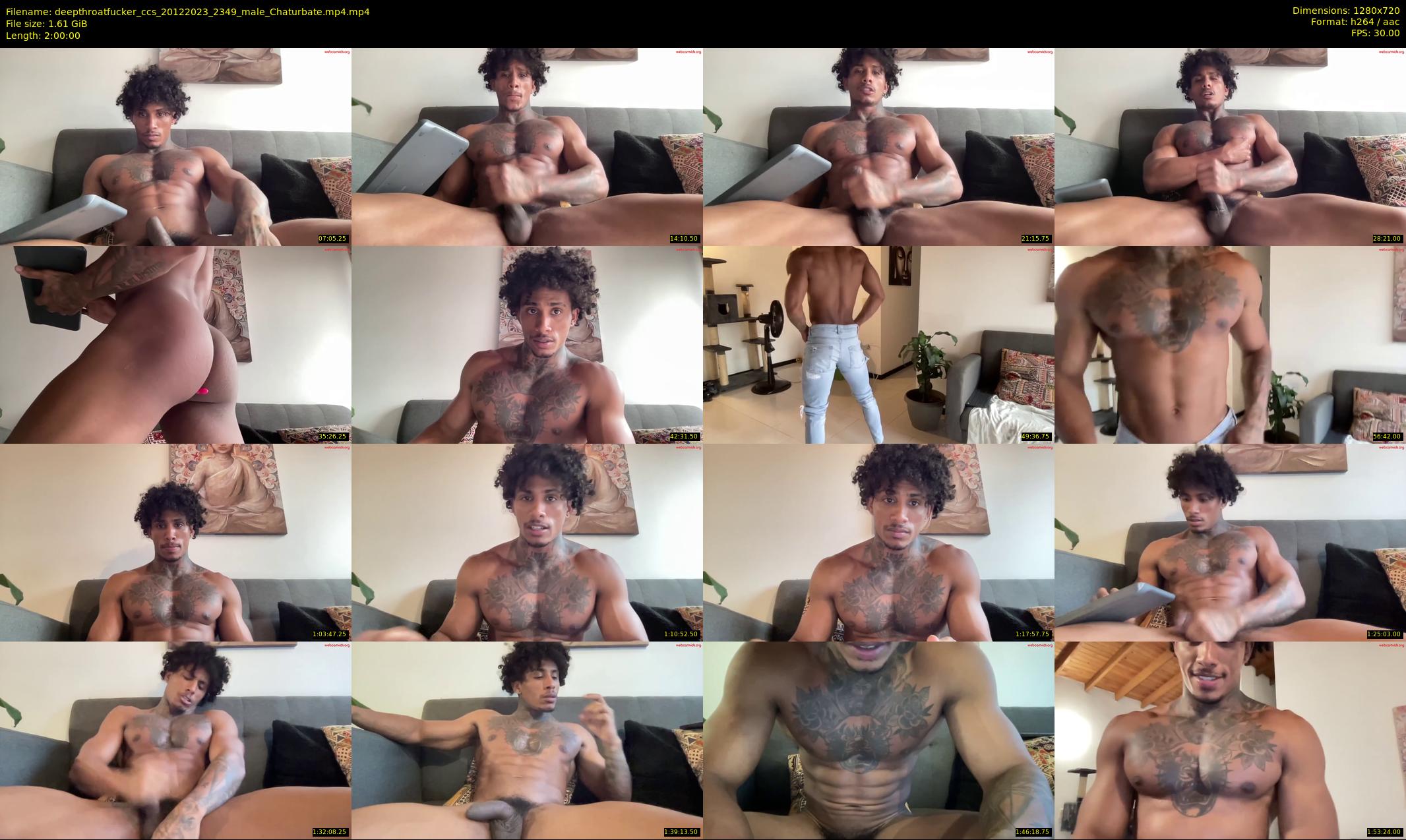 deepthroatfucker_ccs — 120 minute Chaturbate male cam show recording, 720p, Dec 20, 2023