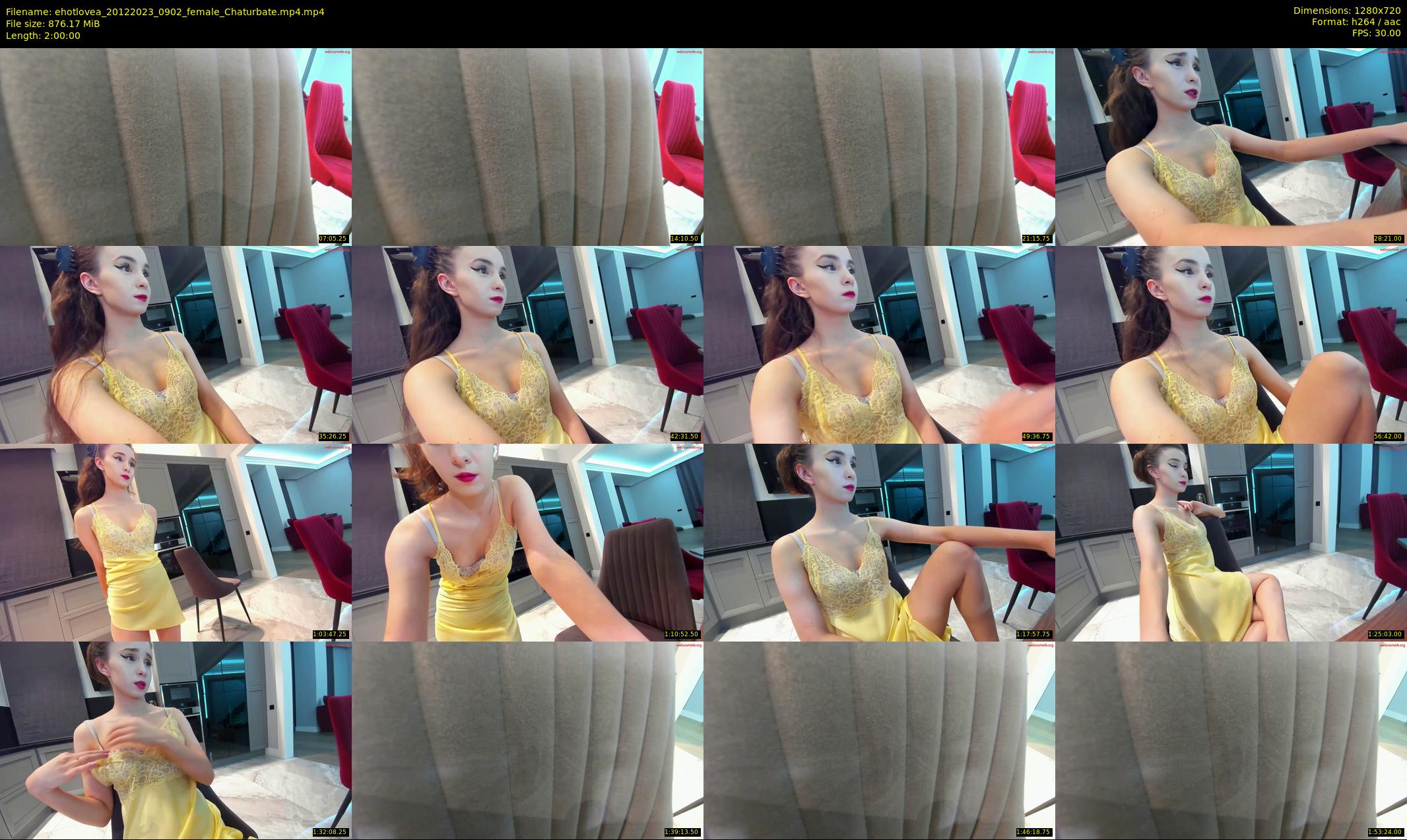 ehotlovea — 120 minute Chaturbate female cam show recording, 720p, Dec 20, 2023