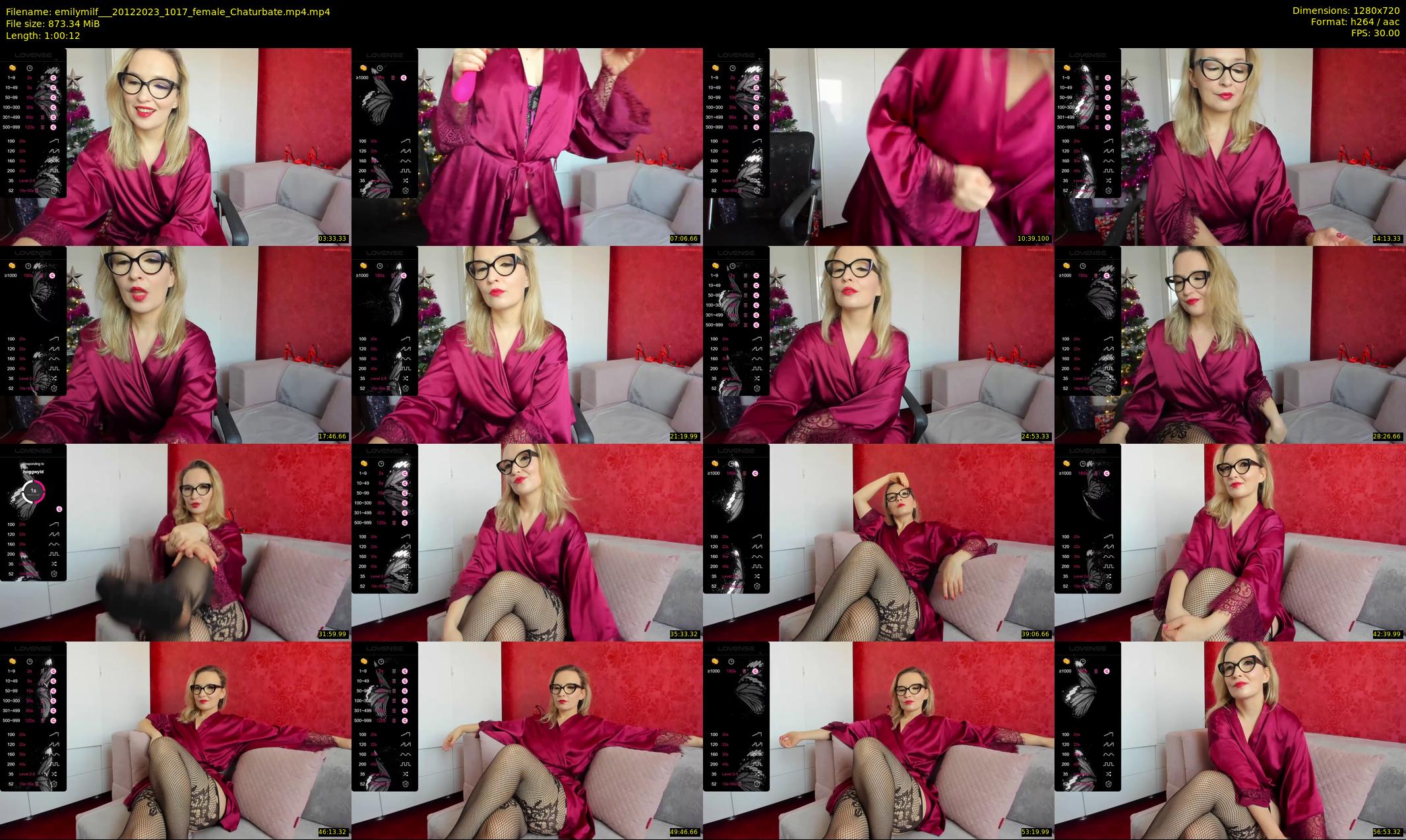 emilymilf__ — 61 minute Chaturbate female cam show recording, 720p, Dec 20, 2023