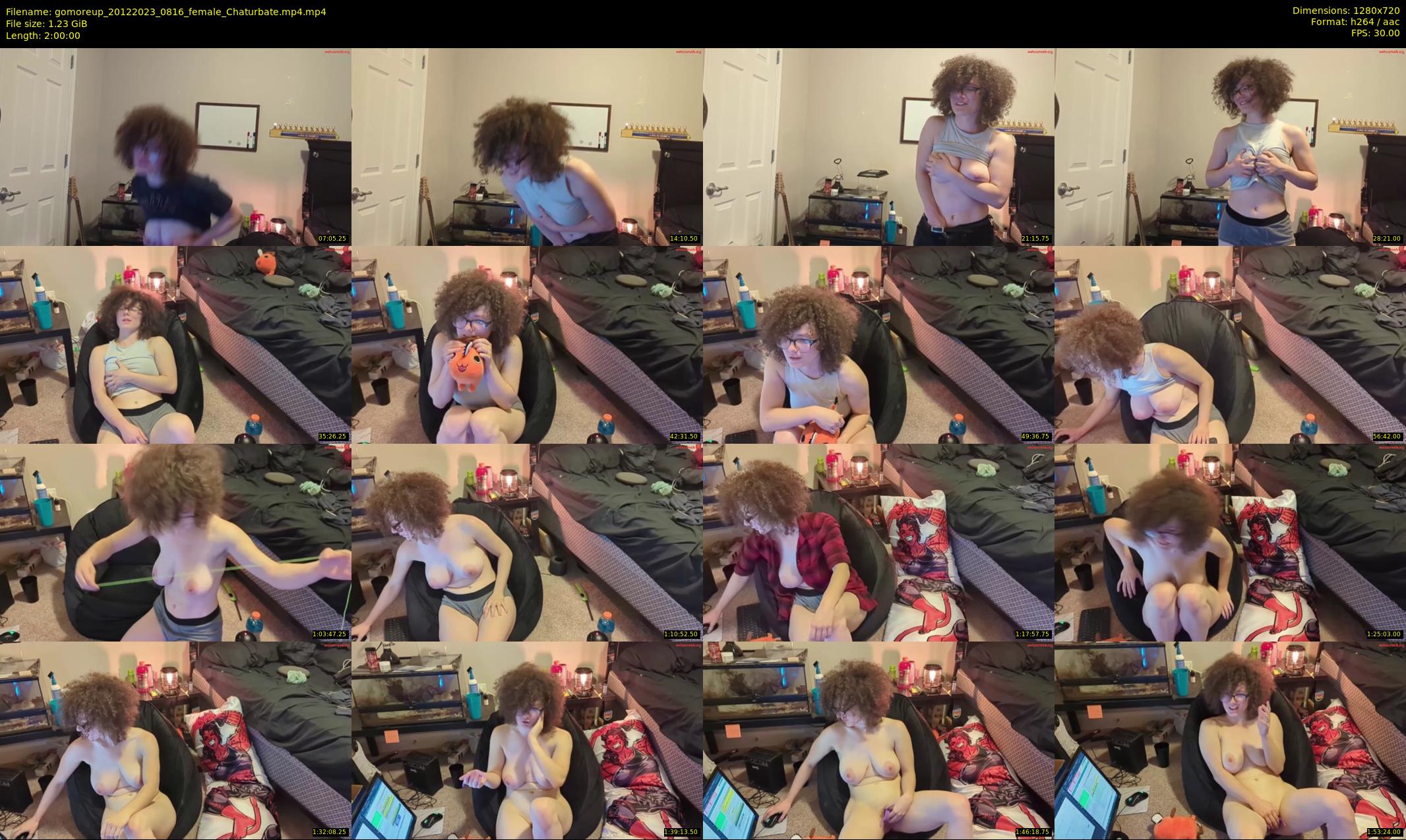 gomoreup — 120 minute Chaturbate female cam show recording, 720p, Dec 20, 2023