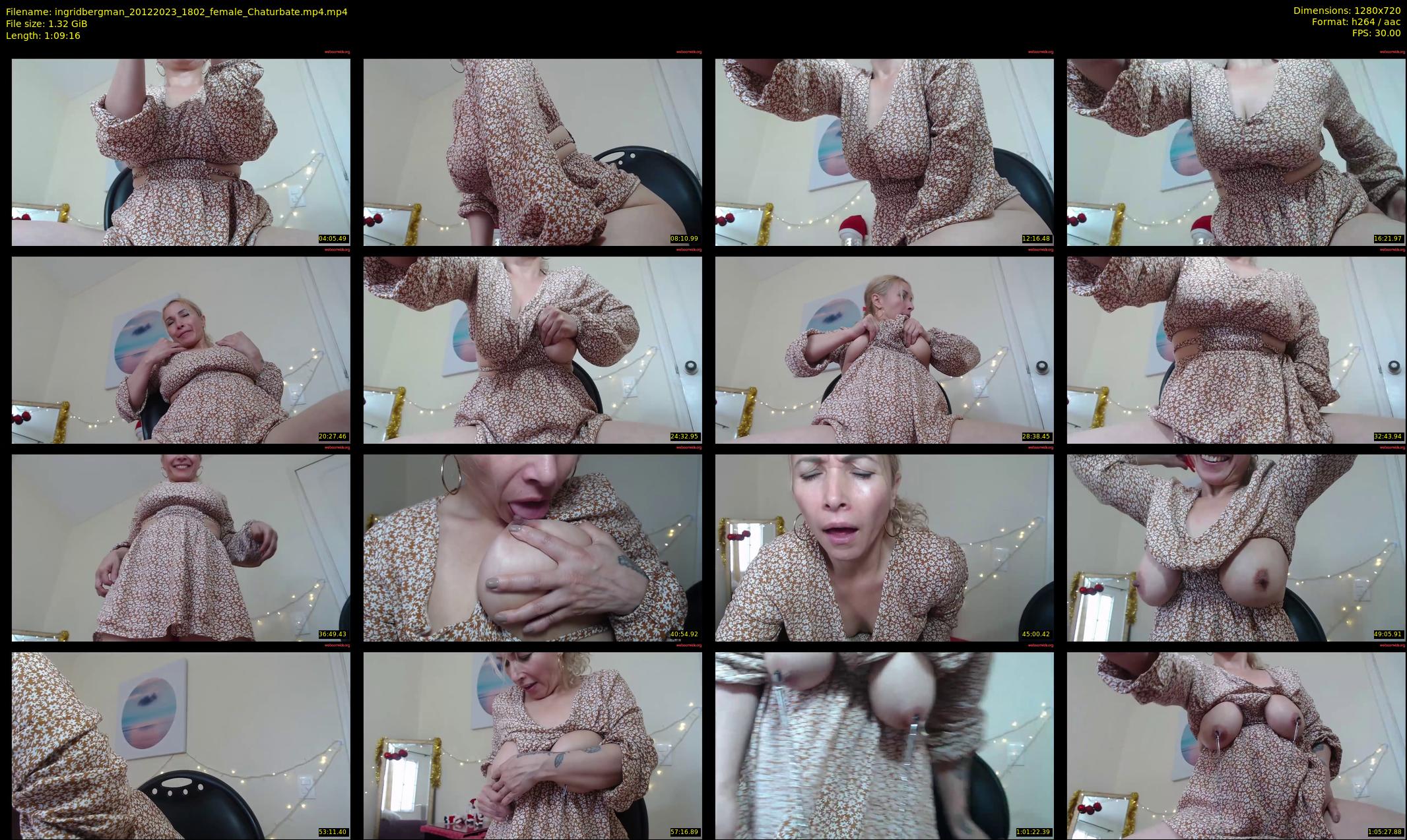 ingridbergman — 70 minute Chaturbate female cam show recording, 720p, Dec 20, 2023