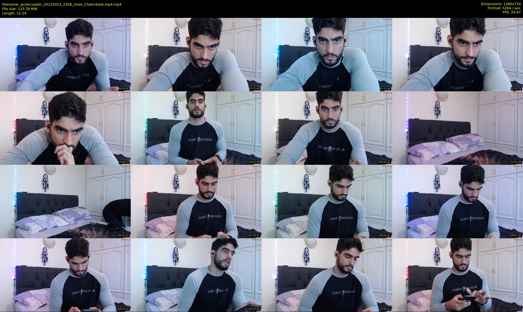 jackecuador — 13 minute Chaturbate male cam show recording, 720p, Dec 20, 2023