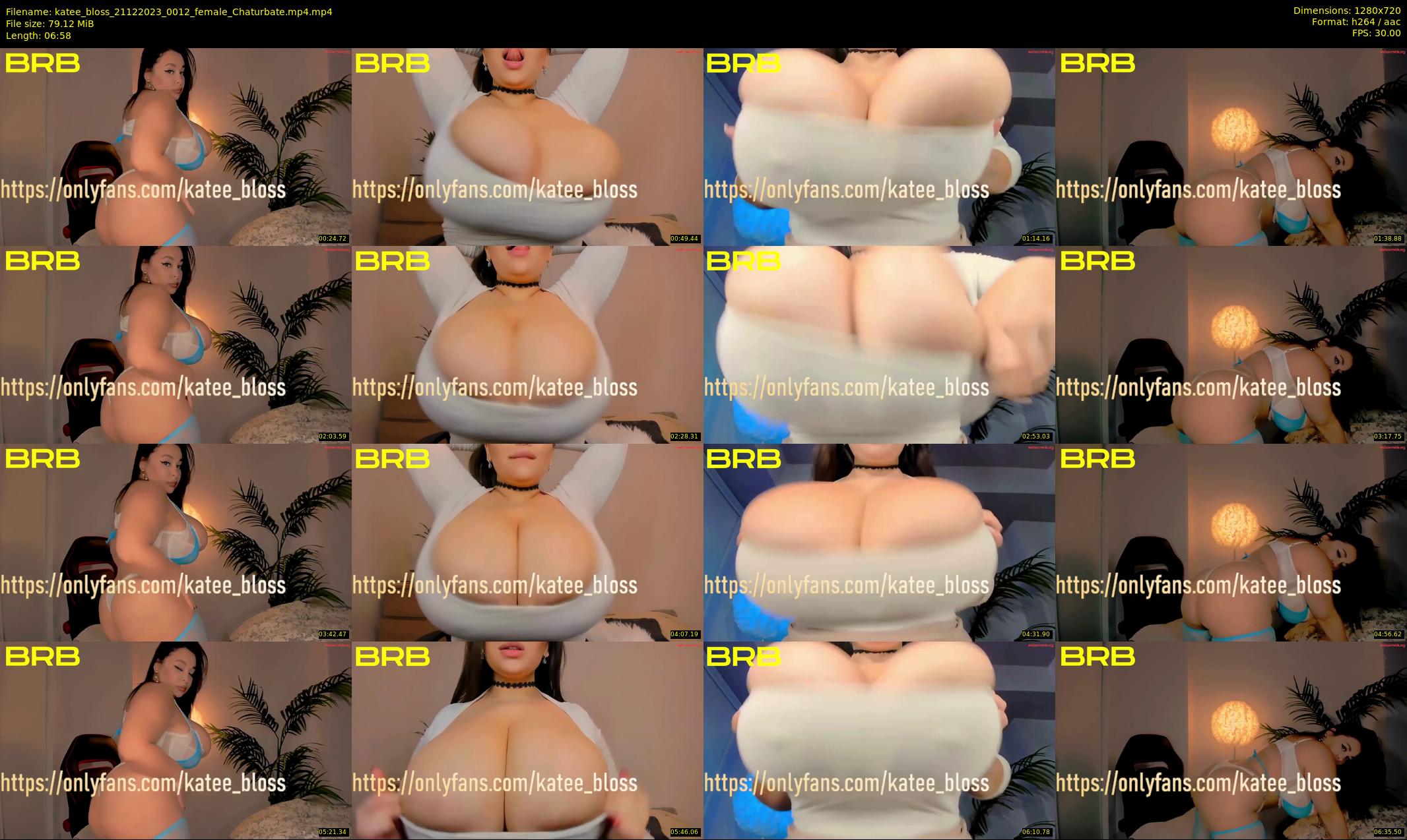 katee_bloss — 7 minute Chaturbate female cam show recording, 720p, Dec 21, 2023