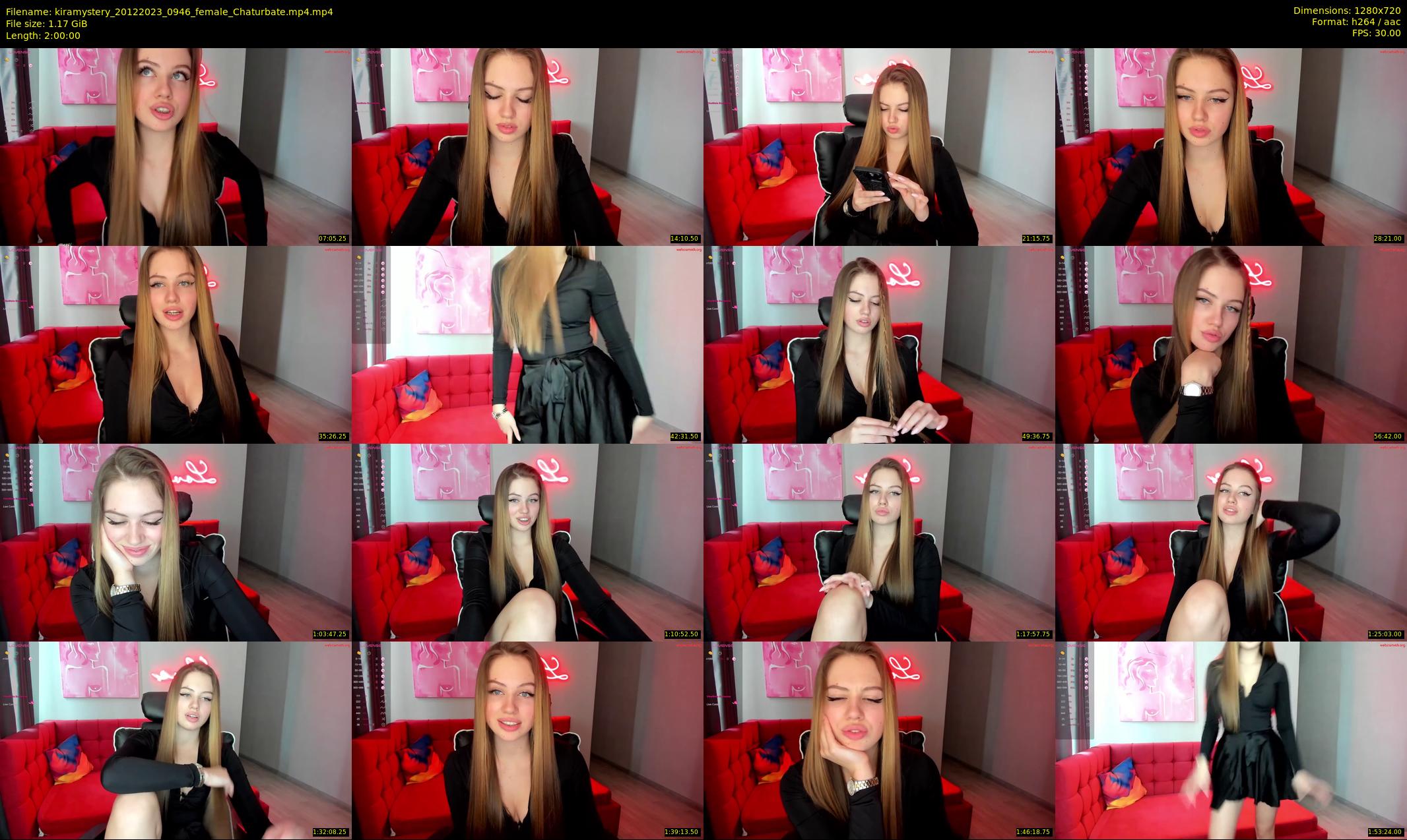 kiramystery — 120 minute Chaturbate female cam show recording, 720p, Dec 20, 2023