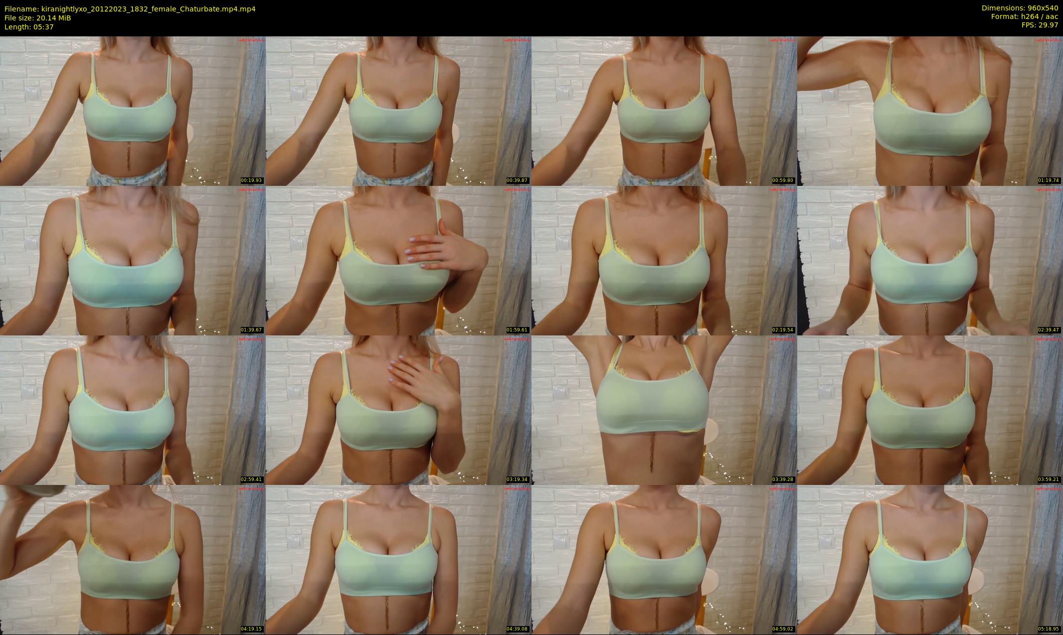 kiranightlyxo — 6 minute Chaturbate female cam show recording, 480p, Dec 20, 2023