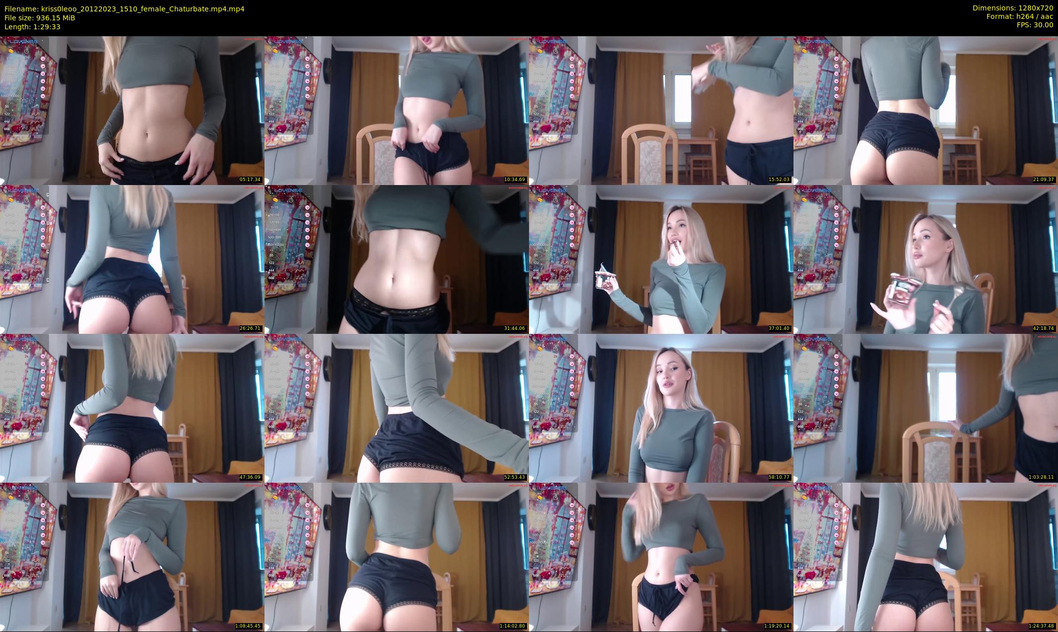kriss0leoo — 90 minute Chaturbate couple cam show recording, 720p, Dec 20, 2023