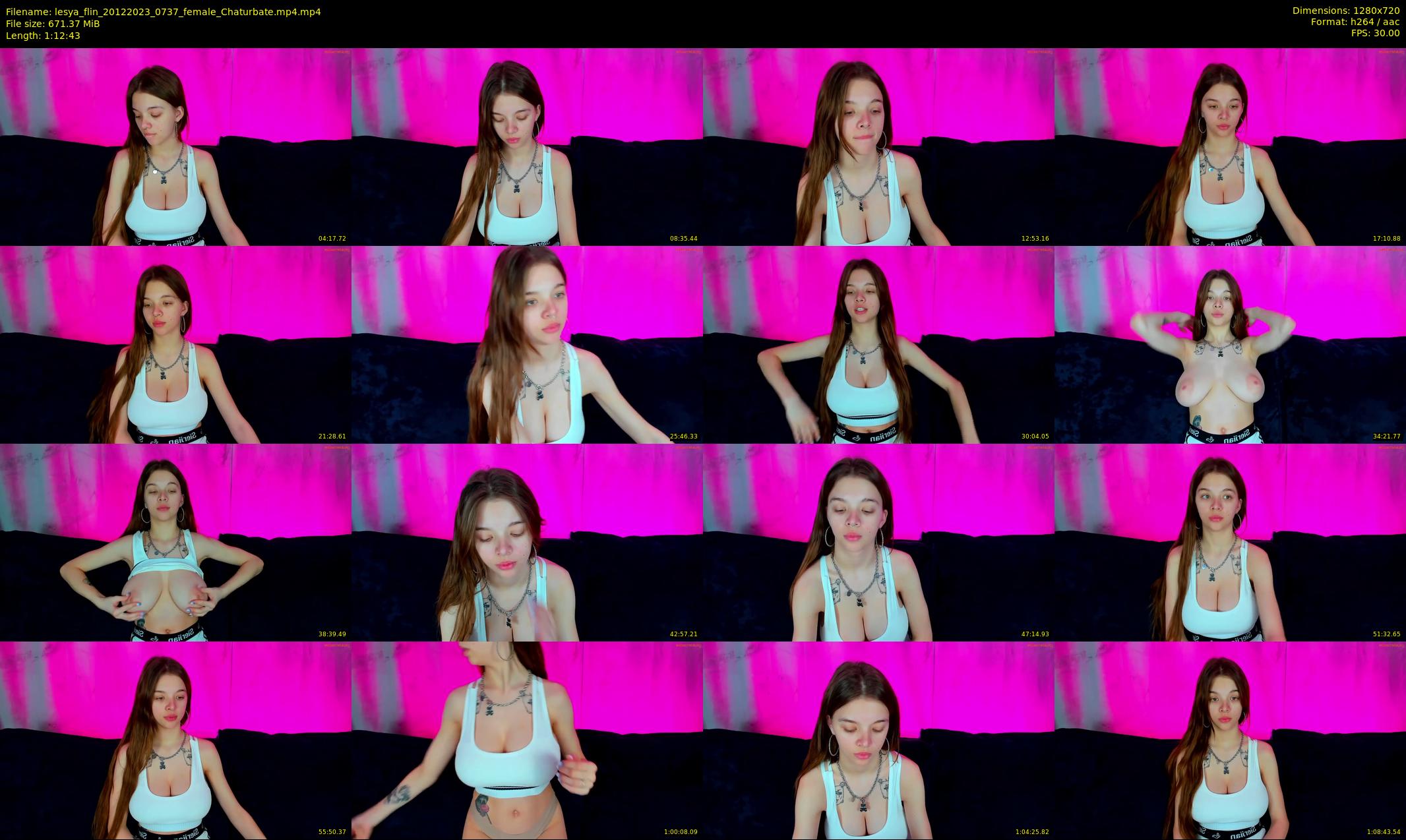 lesya_flin — 73 minute Chaturbate female cam show recording, 720p, Dec 20, 2023